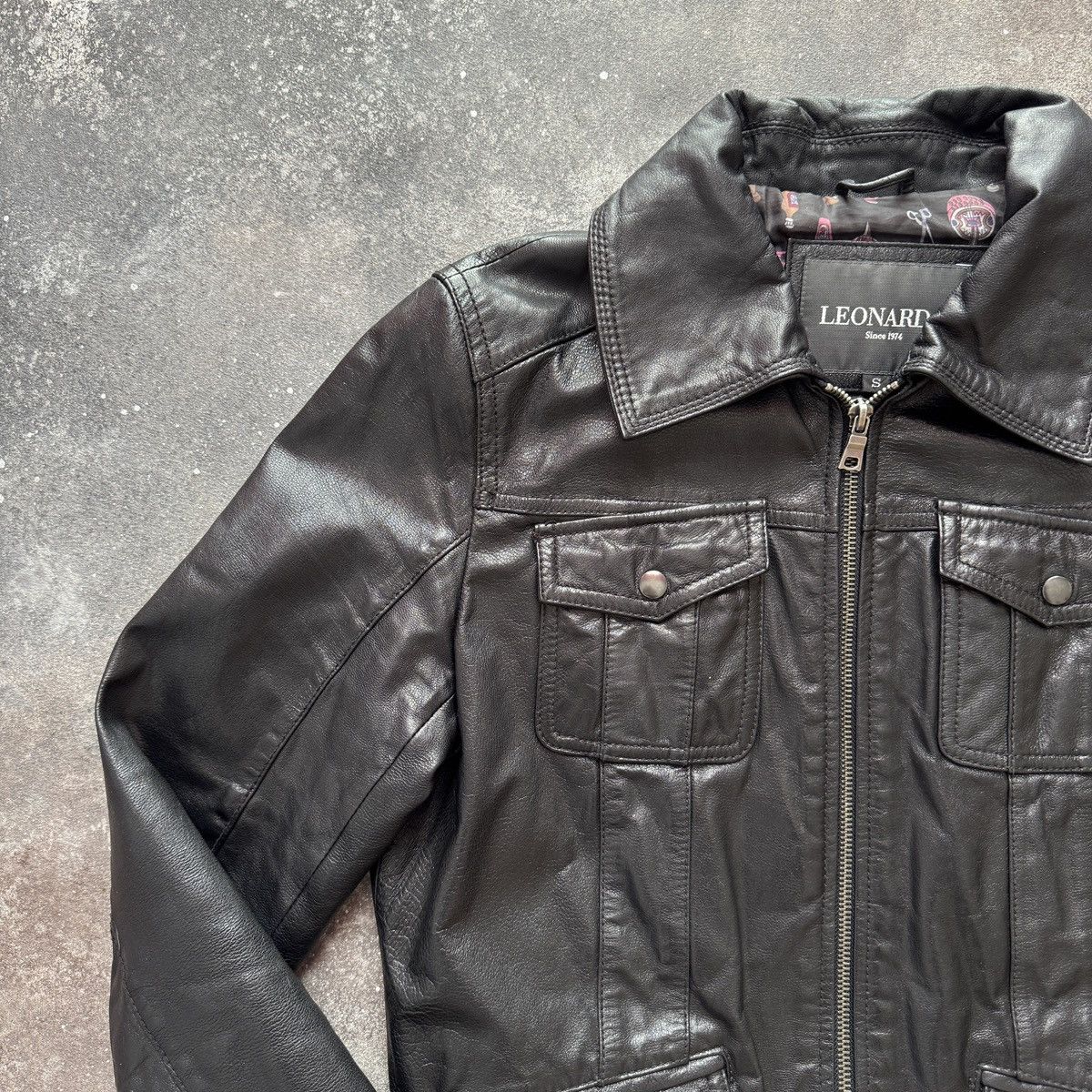 If Six Was Nine Avant Garde Vintage Y2K Multi-pocket Leather Bomber Jacket Size S / US 4 / IT 40 - 5 Thumbnail