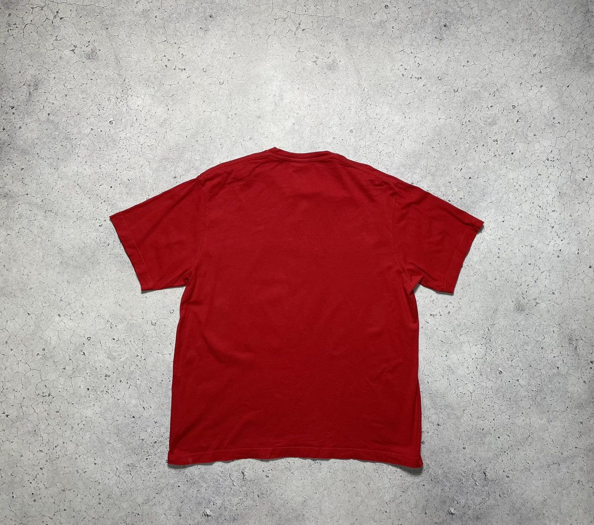 Nike × Vintage Vintage Nike Big Swoosh T- Shirt Y2K Drill Size US XXL / EU 58 / 5 - 2 Thumbnail