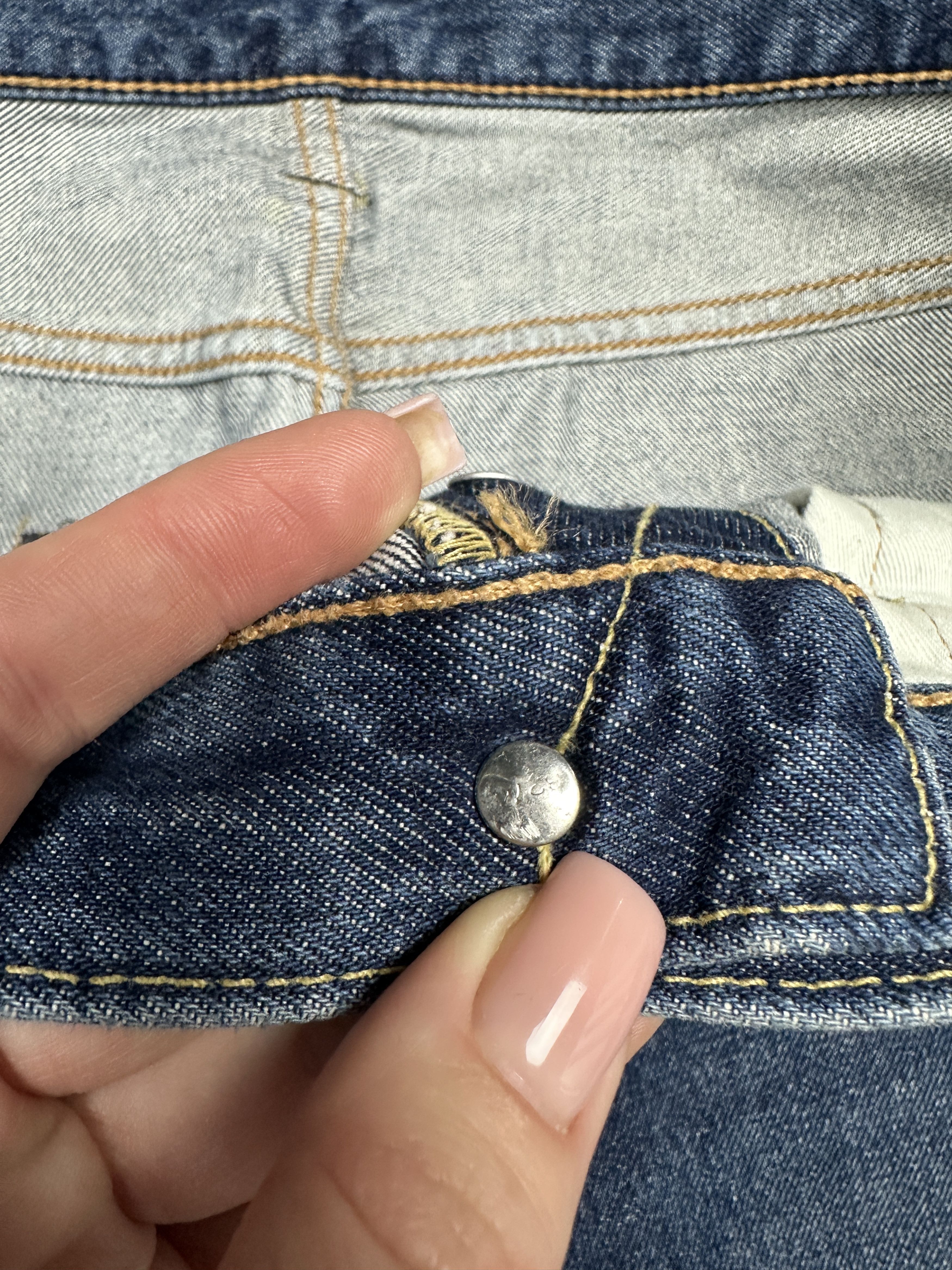 Levi's Levi's 501 Mens Denim Pants Jeans Size 34 x 32 Size US 34 / EU 50 - 7 Thumbnail