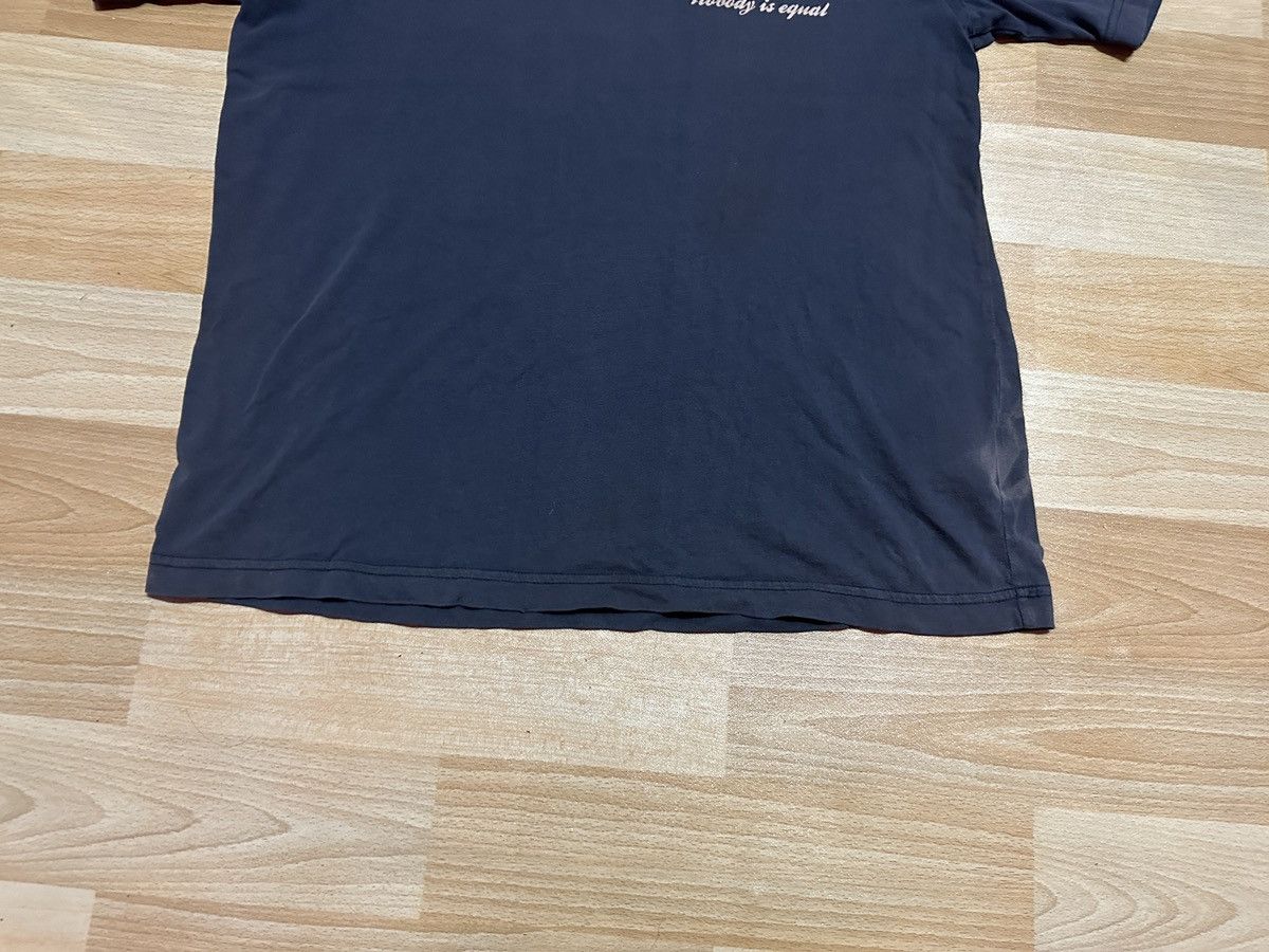 Japanese Brand Kiss Mark Nobody is Equal Tee Size US S / EU 44-46 / 1 - 8 Thumbnail