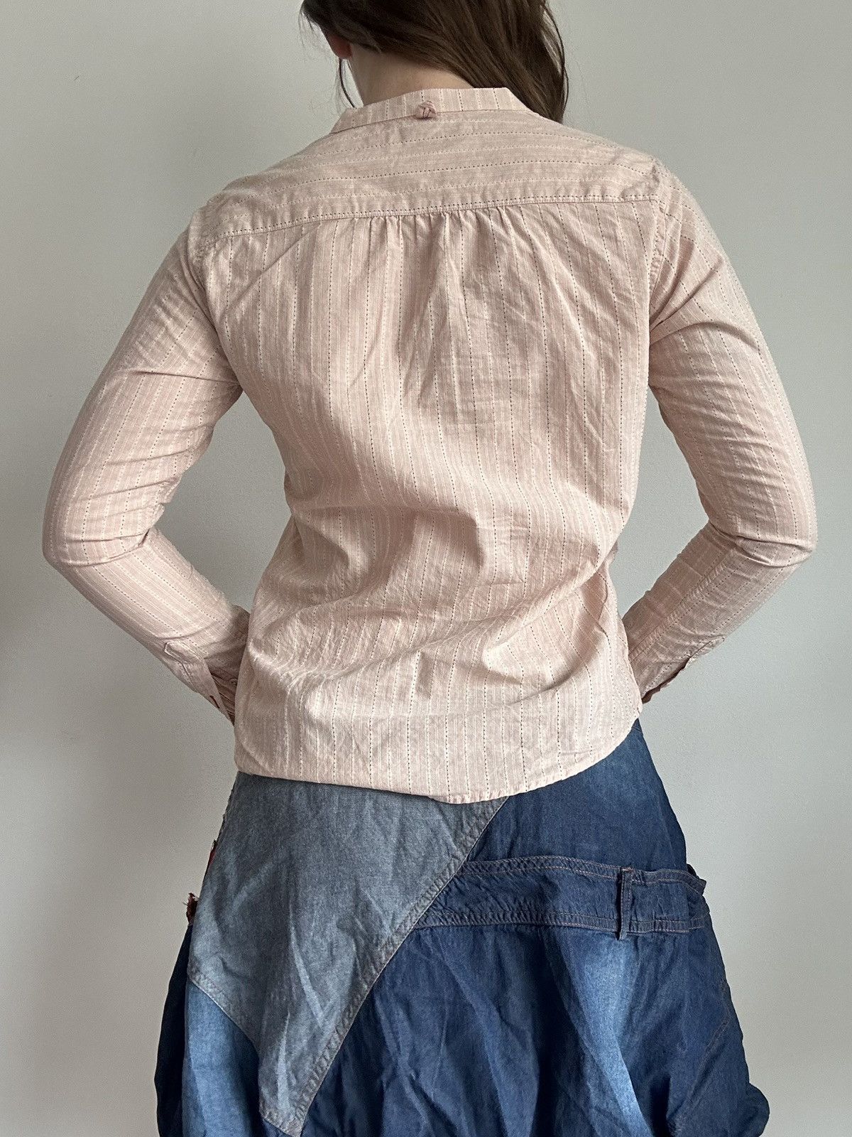 Uniqlo Ines de la Fressange x Uniqlo Cotton Blouse Size XS / US 0-2 / IT 36-38 - 3 Thumbnail