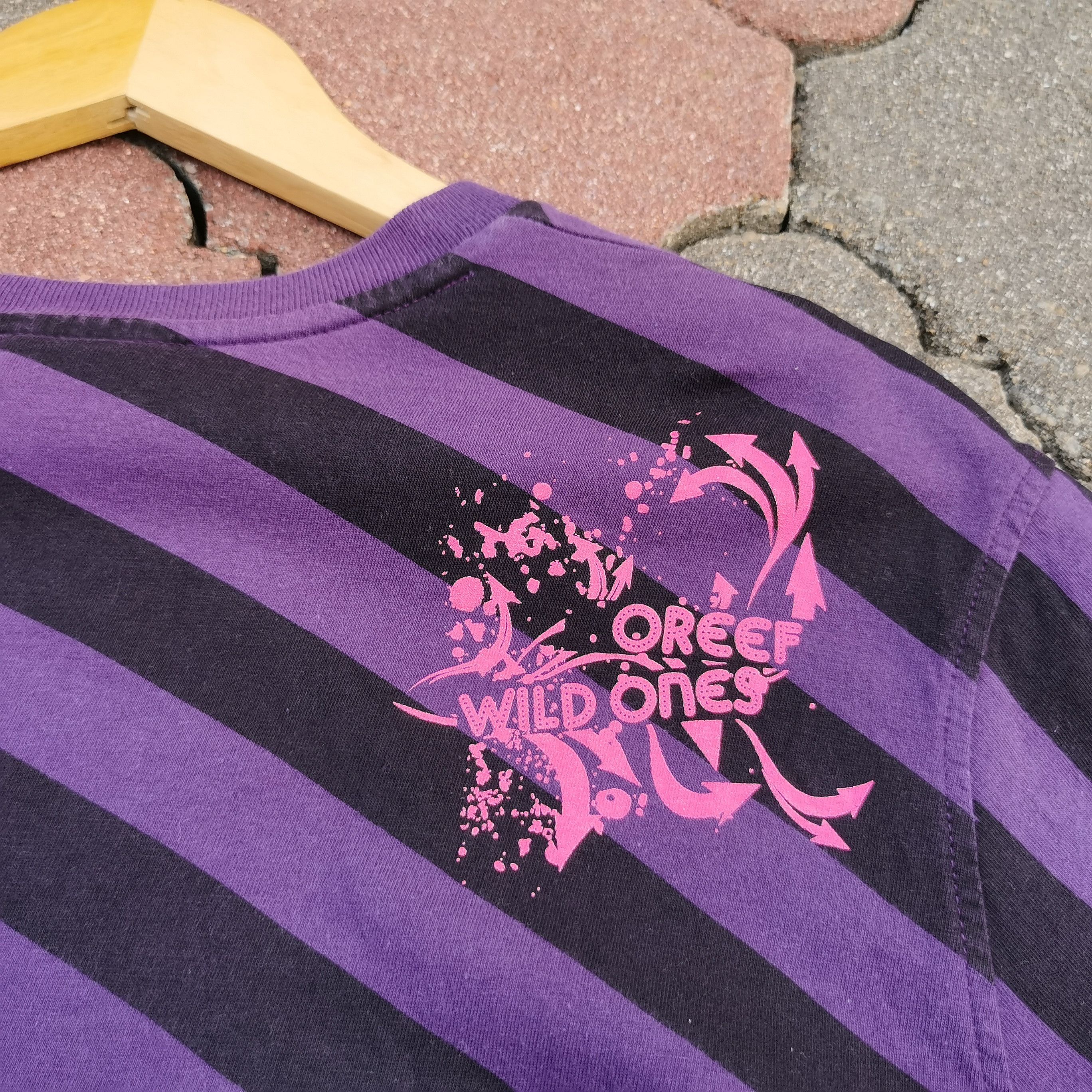REEF O'reef Wild Ones Striped T-shirt Size US M / EU 48-50 / 2 - 4 Thumbnail