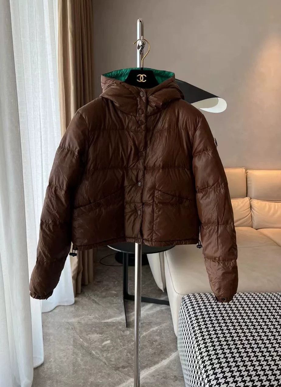 Moncler Moncler Bardanette Brown Puffer Jacket Size US M / EU 48-50 / 2 - 1 Thumbnail