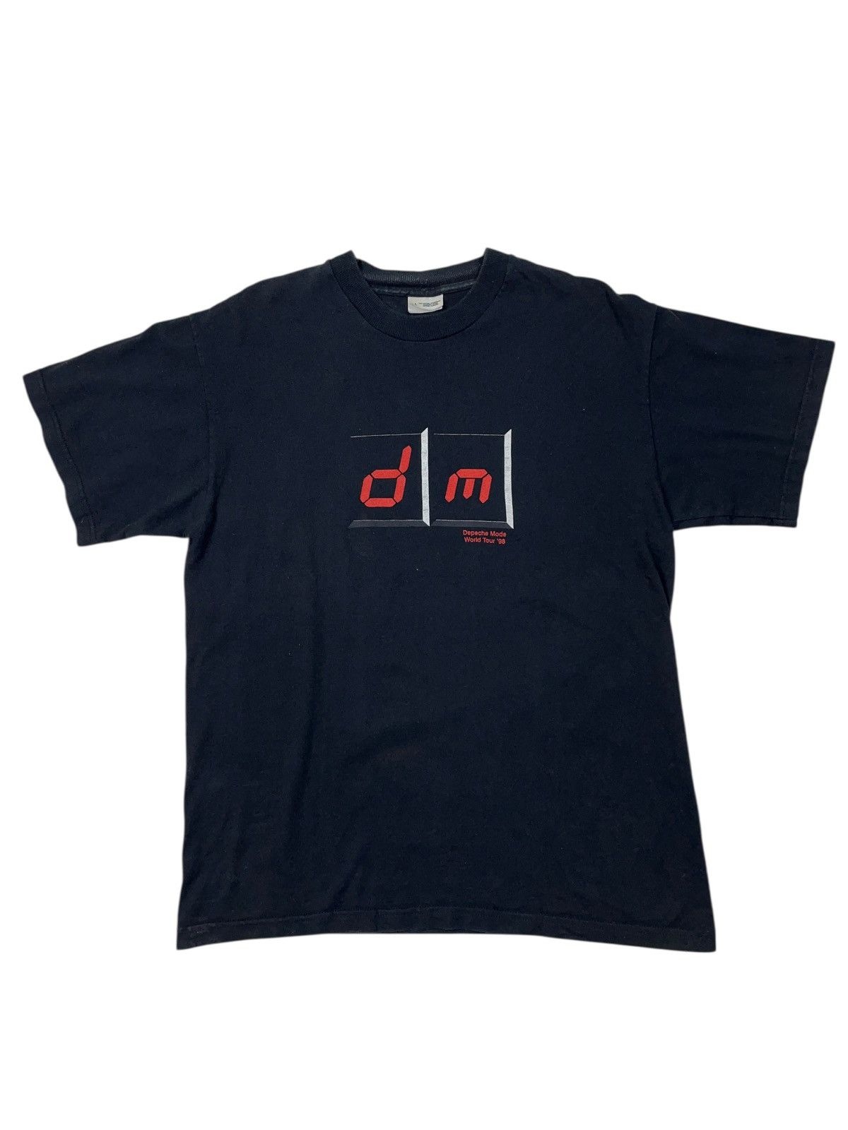 Band Tees Vintage 1998 Depeche Mode World Tour T-shirt Size US L / EU 52-54 / 3 - 1 Thumbnail