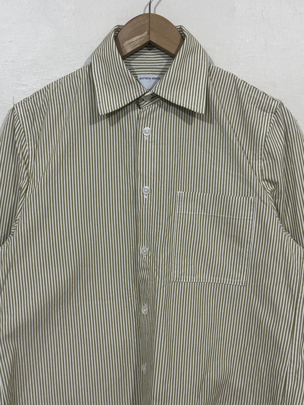 Bottega Veneta Bottega Veneta - Striped Shirt - Long Sleeve Size XS / US 0-2 / IT 36-38 - 5 Thumbnail