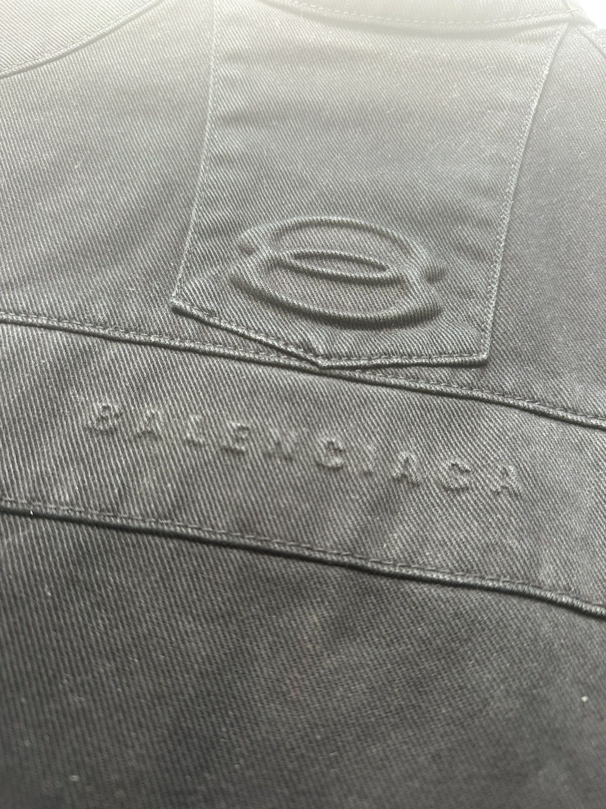 Balenciaga Balenciaga Unity logo racer jacket denim Sz1 Size US S / EU 44-46 / 1 - 7 Thumbnail