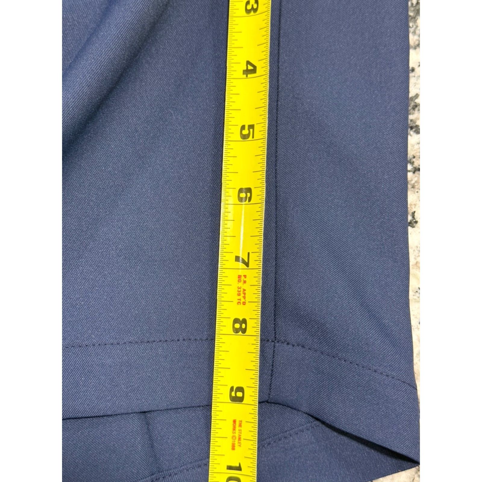 Peter Millar Peter Millar Chino Shorts Mens 40 Regular 9in Inseam Port Blue Size US 40 / EU 56 - 2 Thumbnail