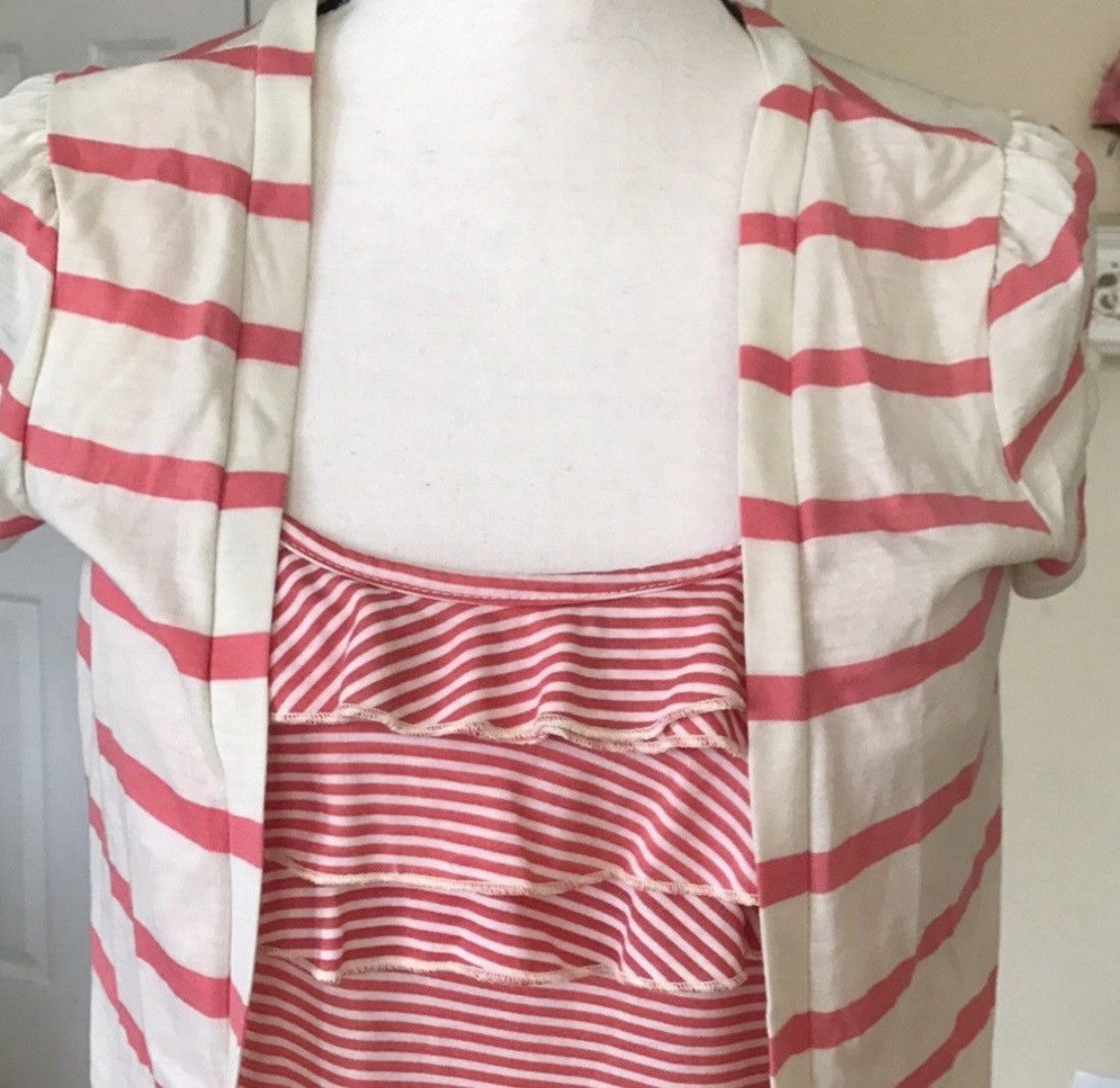 Other SHORT SLEEVE STRIPED CARDIGAN WITH ATTACHED TANK SIZE M Size M / US 6-8 / IT 42-44 - 2 Thumbnail