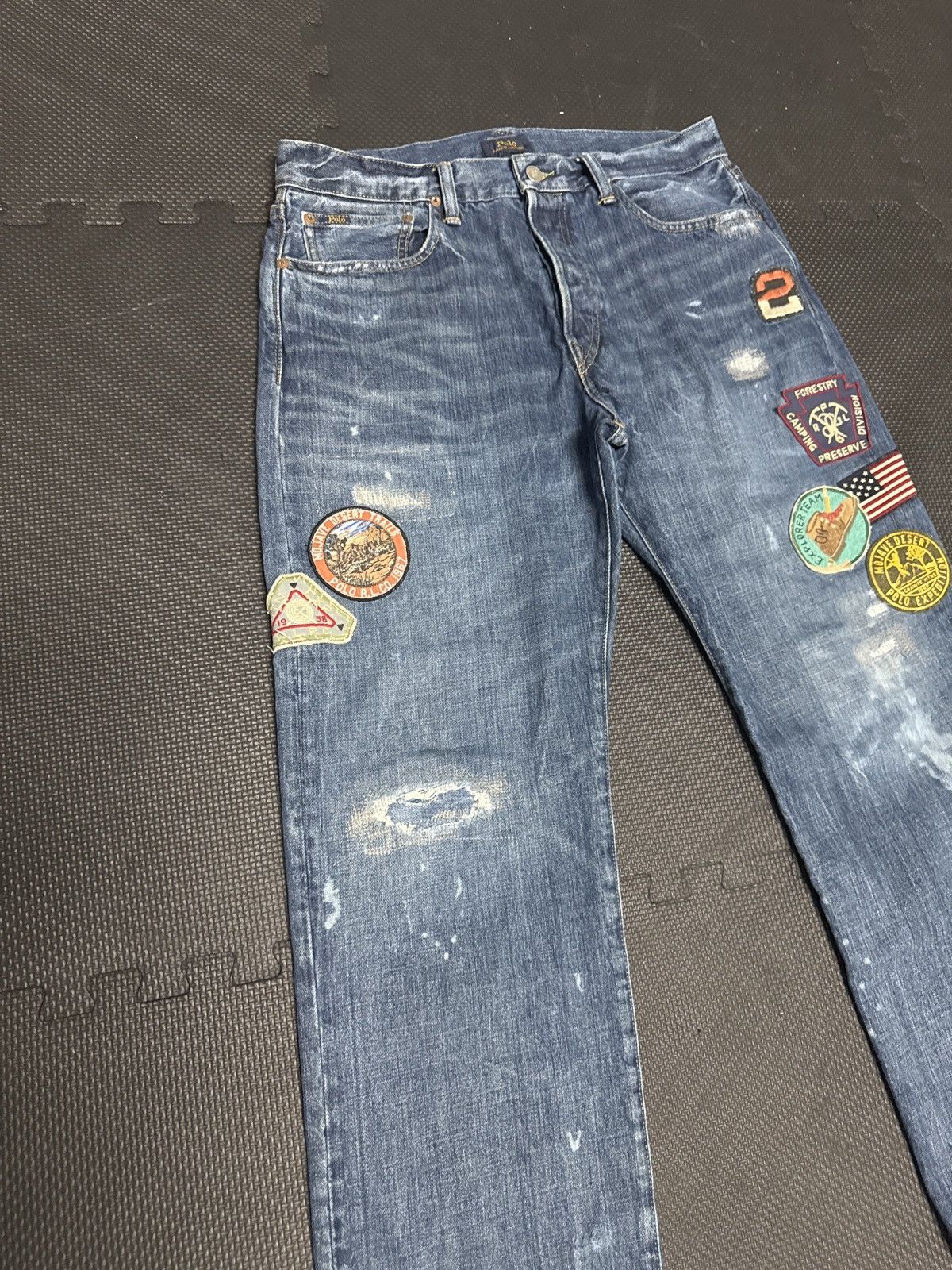 Polo Ralph Lauren Vintage Classic Graphic Jean Polo Ralph Lauren Size US 32 / EU 48 - 4 Thumbnail