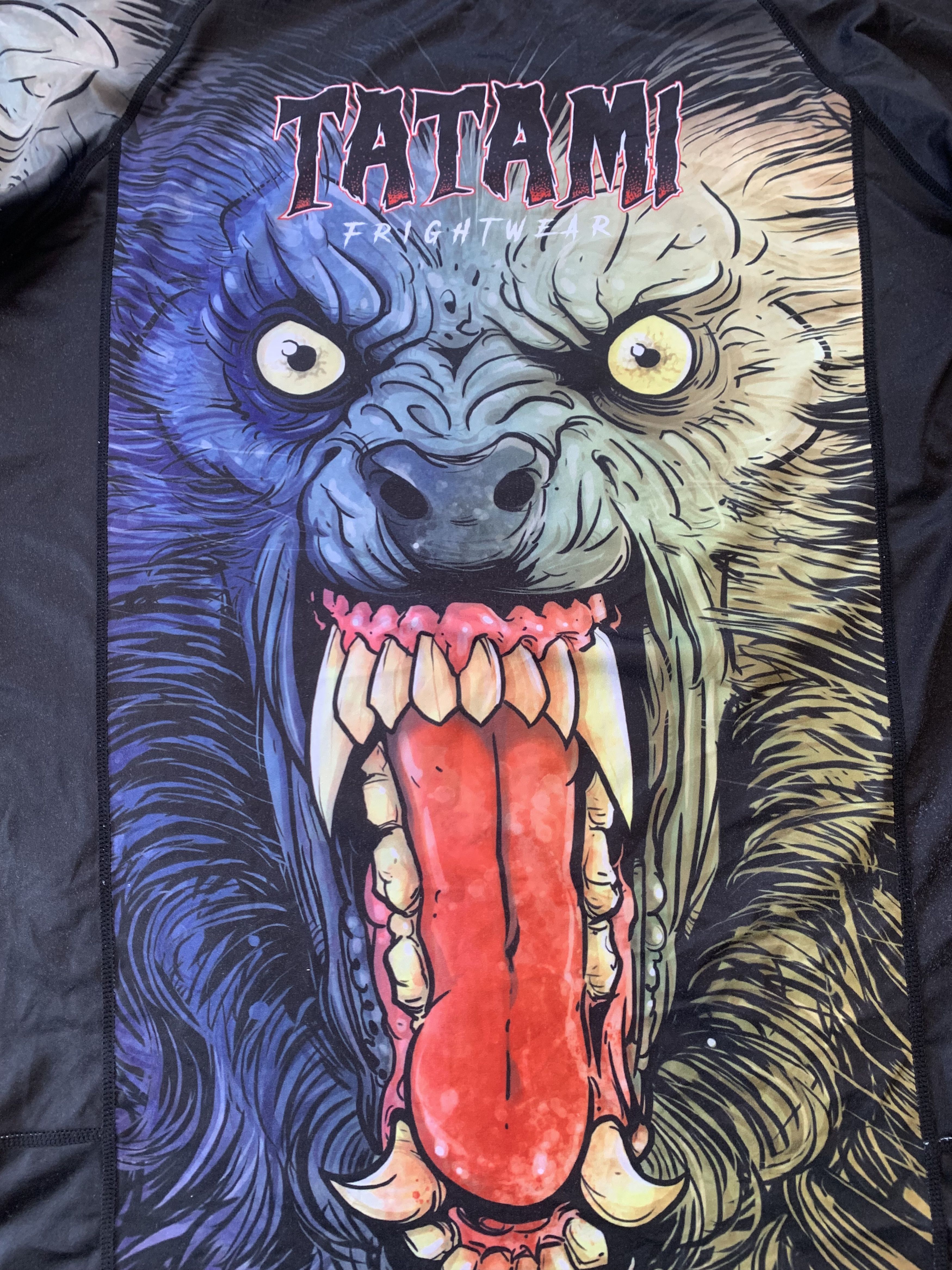 Flight Club Tatami Fightwear Werewolf Grappling Rashguard Size US XL / EU 56 / 4 - 5 Thumbnail