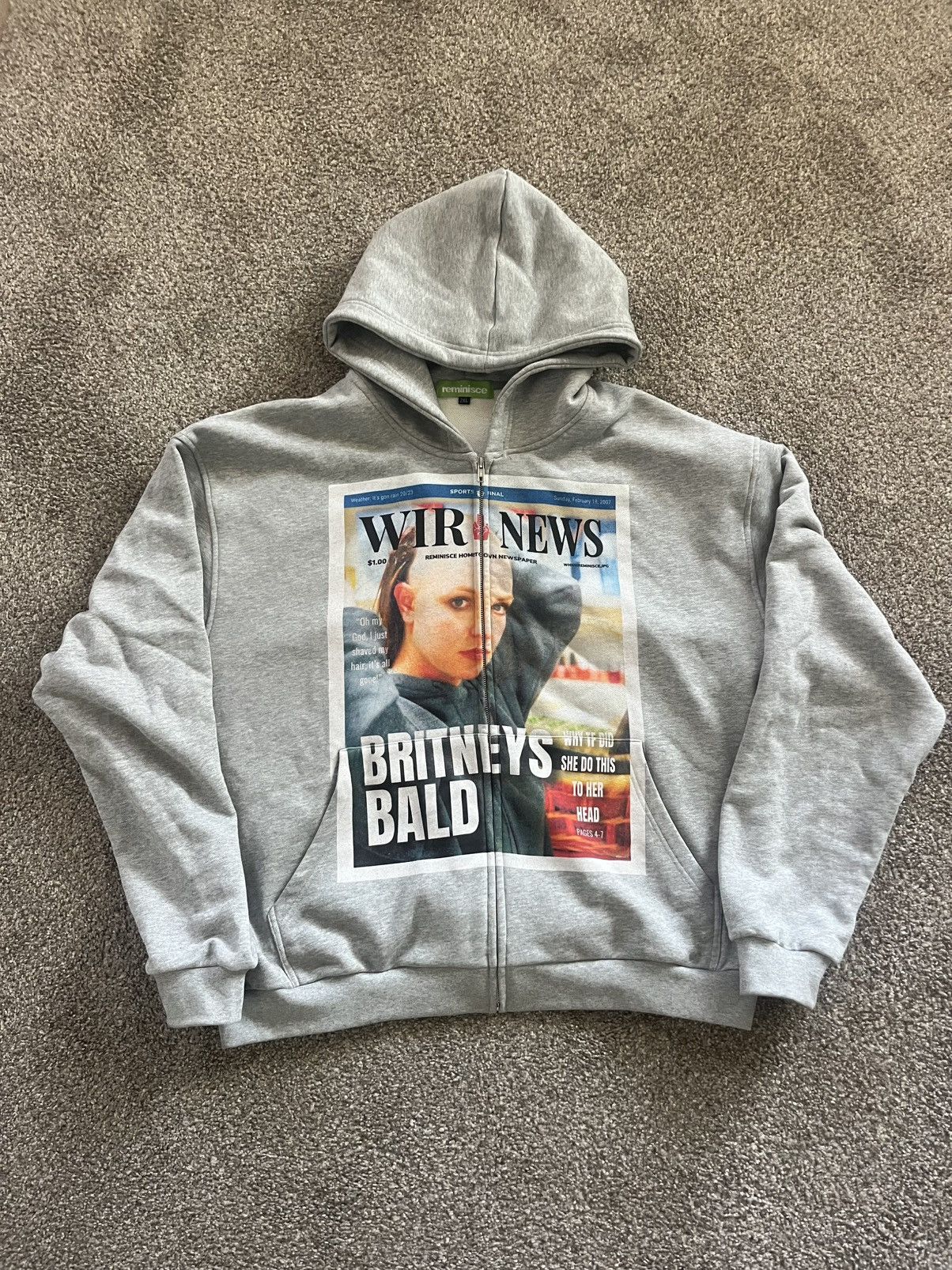 Other BRITNEYS BALD ZIPUP Size US XL / EU 56 / 4 - 2 Thumbnail
