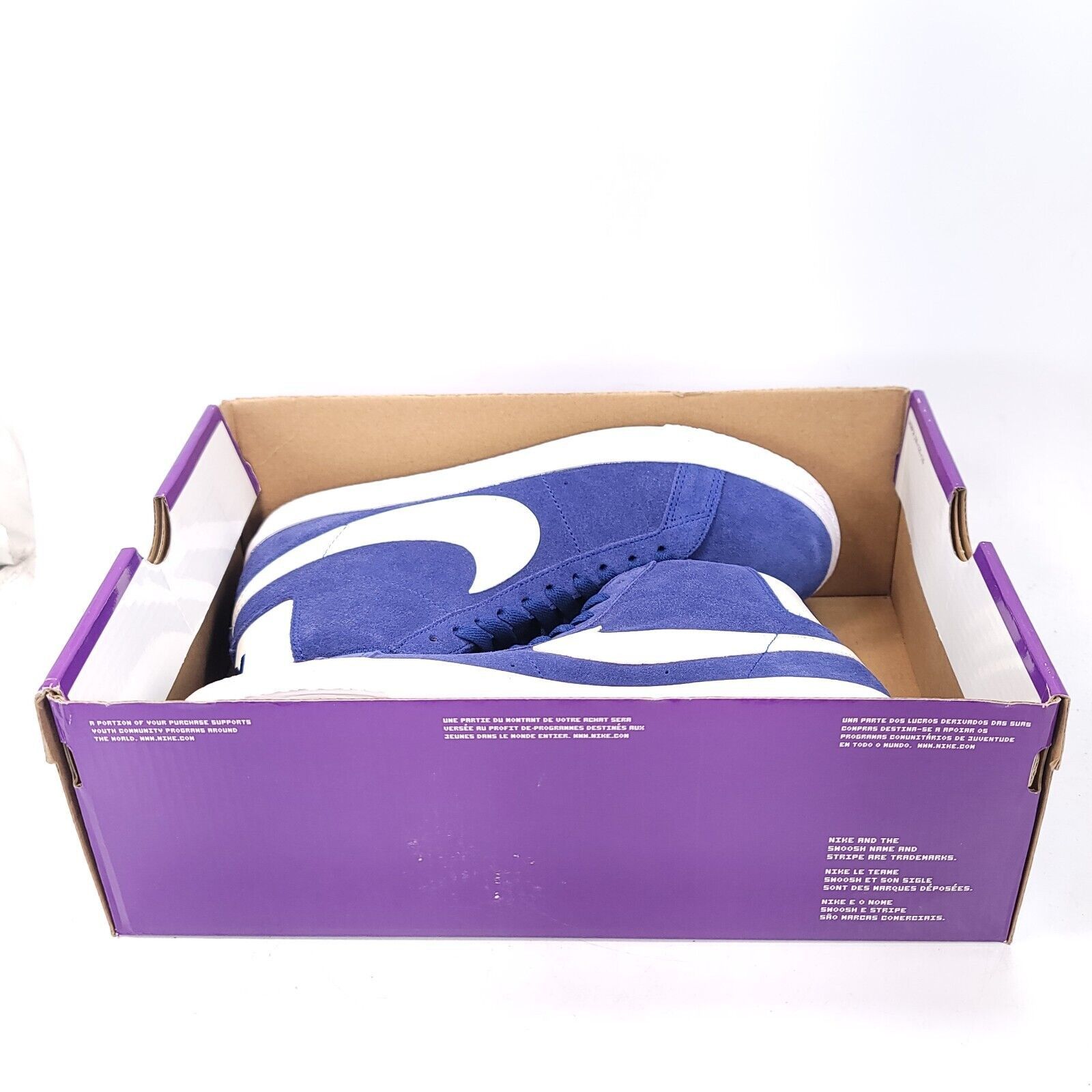 Nike Nike SB Zoom Blazer Mid Shoe Mens Size 9 864349-403 Blue Size US 9 / EU 42 - 11 Thumbnail