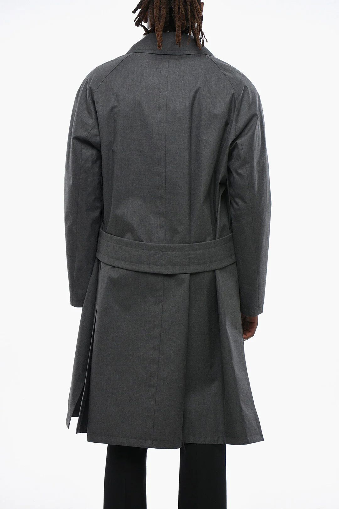 Dior og1mm0326 Cotton And Silk Coat in Grey Size US M / EU 48-50 / 2 - 2 Thumbnail