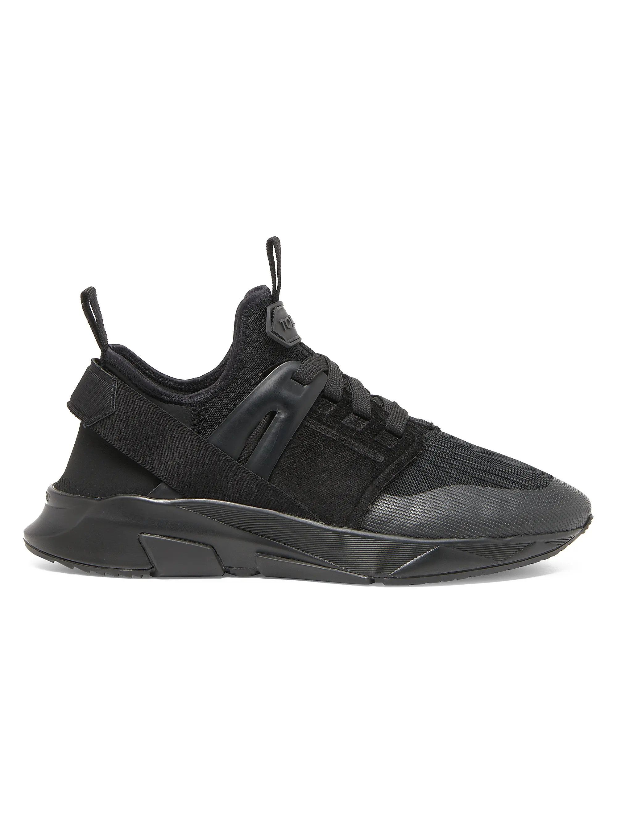 Tom Ford os11x0226 Size: 11 TF / Mesh Low-Top Sneakers in Black Size US 11 / EU 44 - 1 Thumbnail