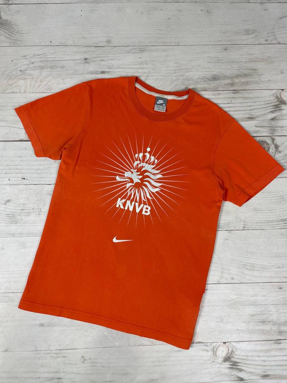 Nike Vintage Nike Nederland KNVB T-Shirt Center Swoosh 00s Soccer Size US M / EU 48-50 / 2 - 1 Thumbnail