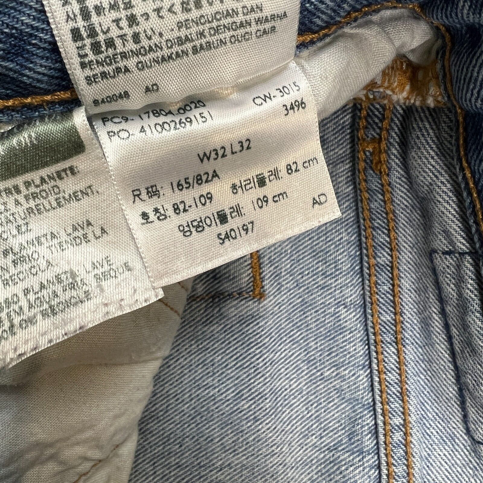 Levi's × Vintage Levi's 501 CT Jeans 36x28 Customized Taper Distressed Denim Size US 36 / EU 52 - 11 Thumbnail
