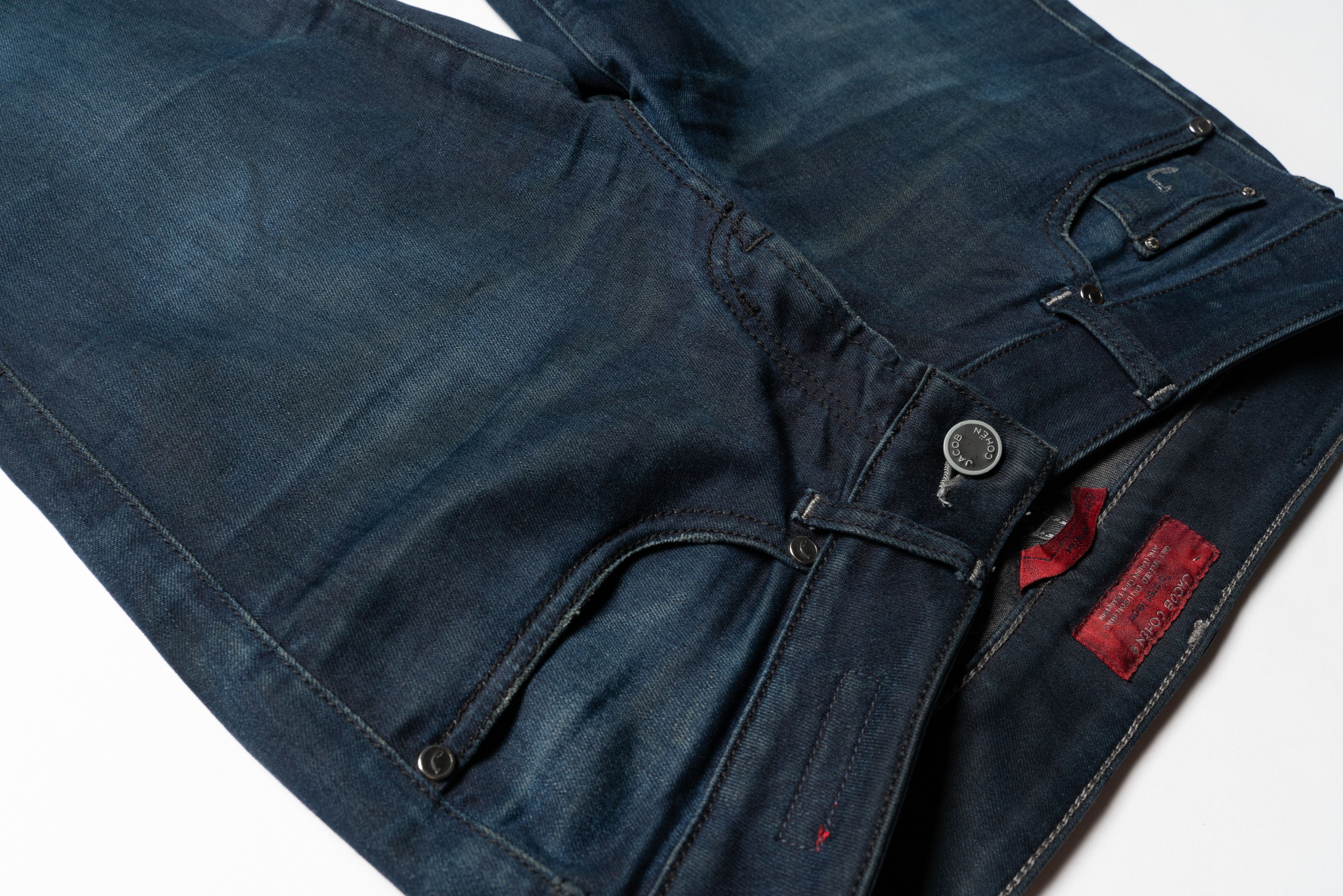 Jacob Cohen 🔴 JACOB COHEN J713 Blue Denim Jeans Women’s Size 31" - 11 Thumbnail