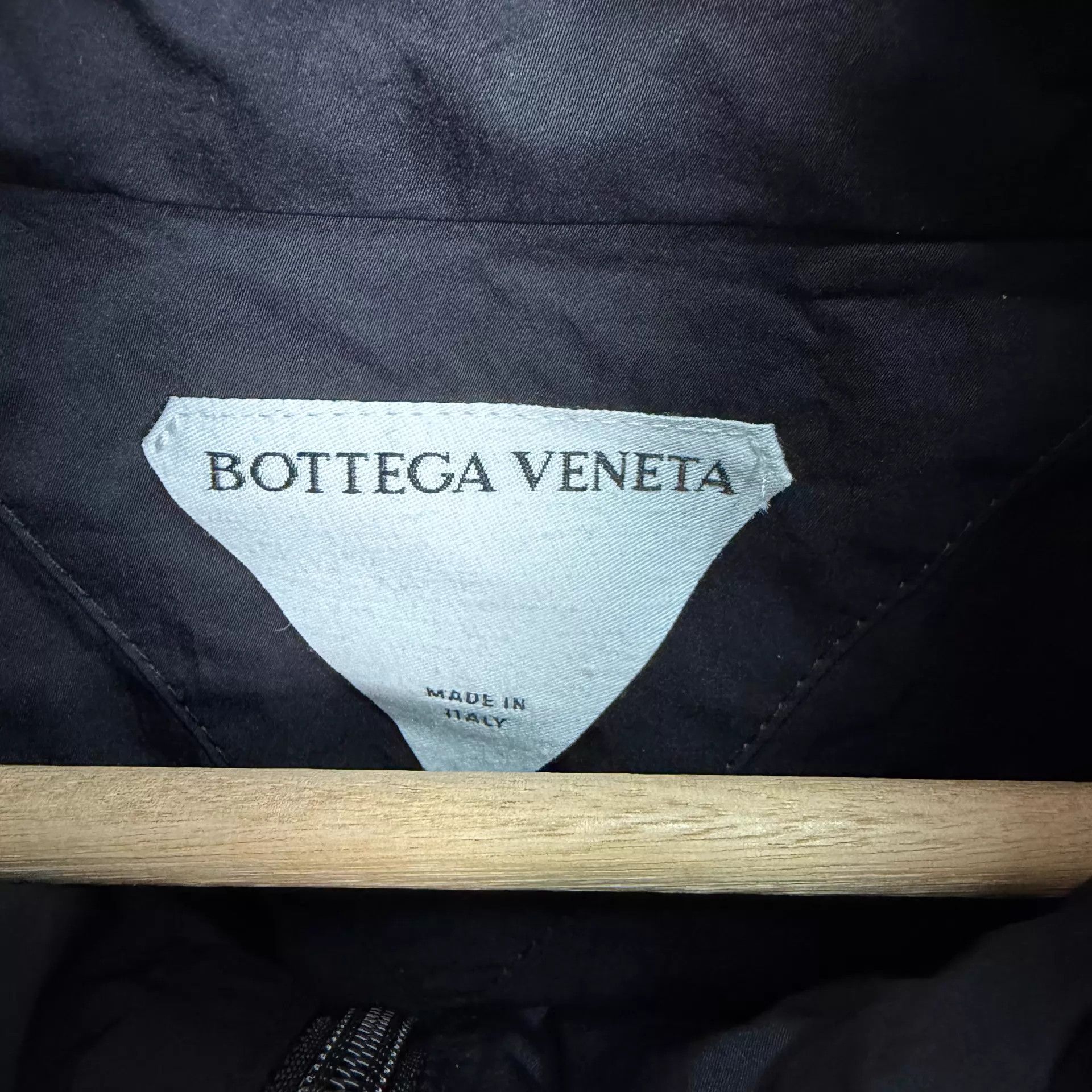 Bottega Veneta BV FW22 Colorblock Drawstring Hooded Jacket Men's Black XL Size US XL / EU 56 / 4 - 4 Thumbnail