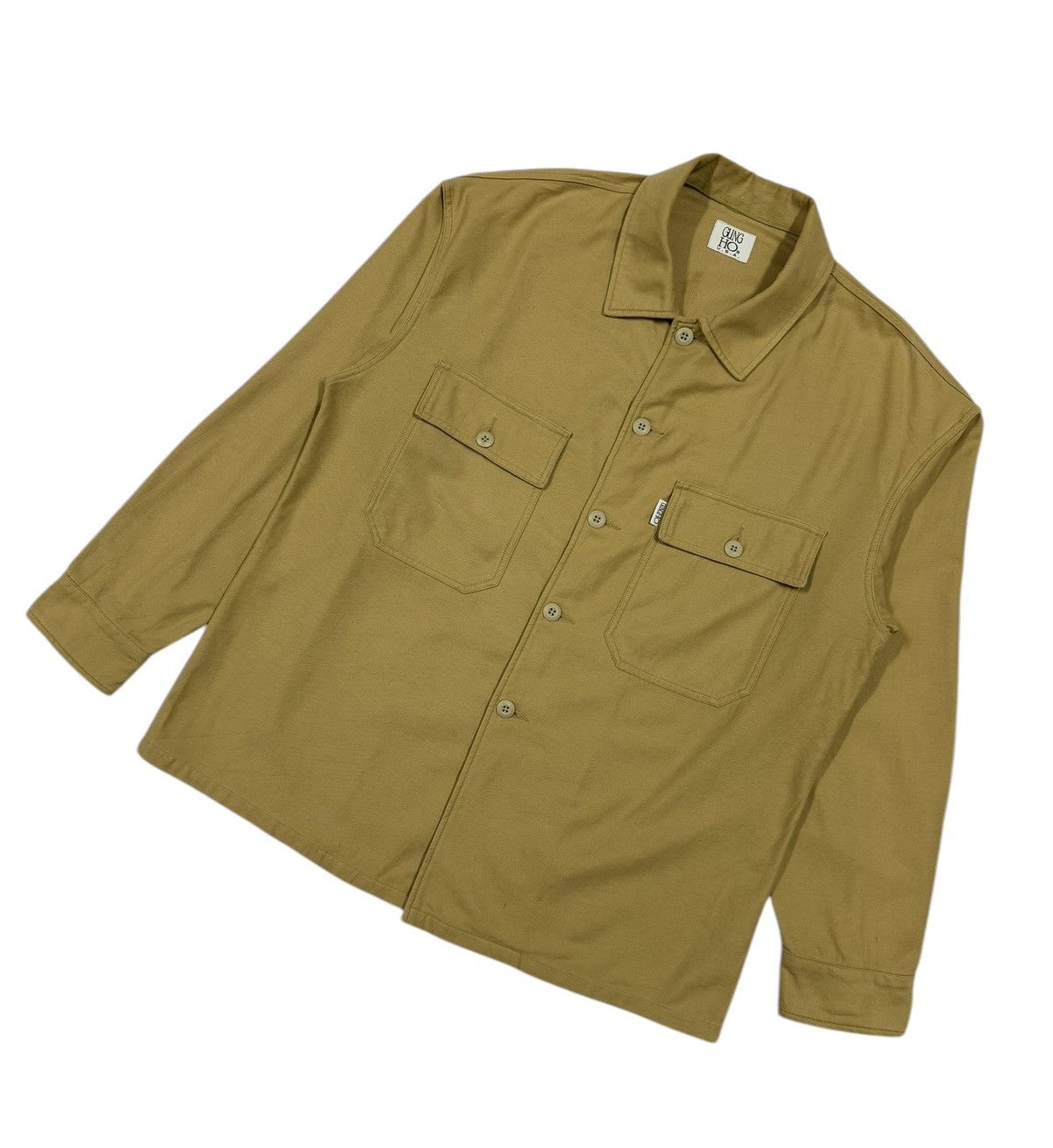 Mister Freedom × Toyo Enterprises Gung Ho Usa Cotton Chef Shirt jacket Size US M / EU 48-50 / 2 - 6 Thumbnail