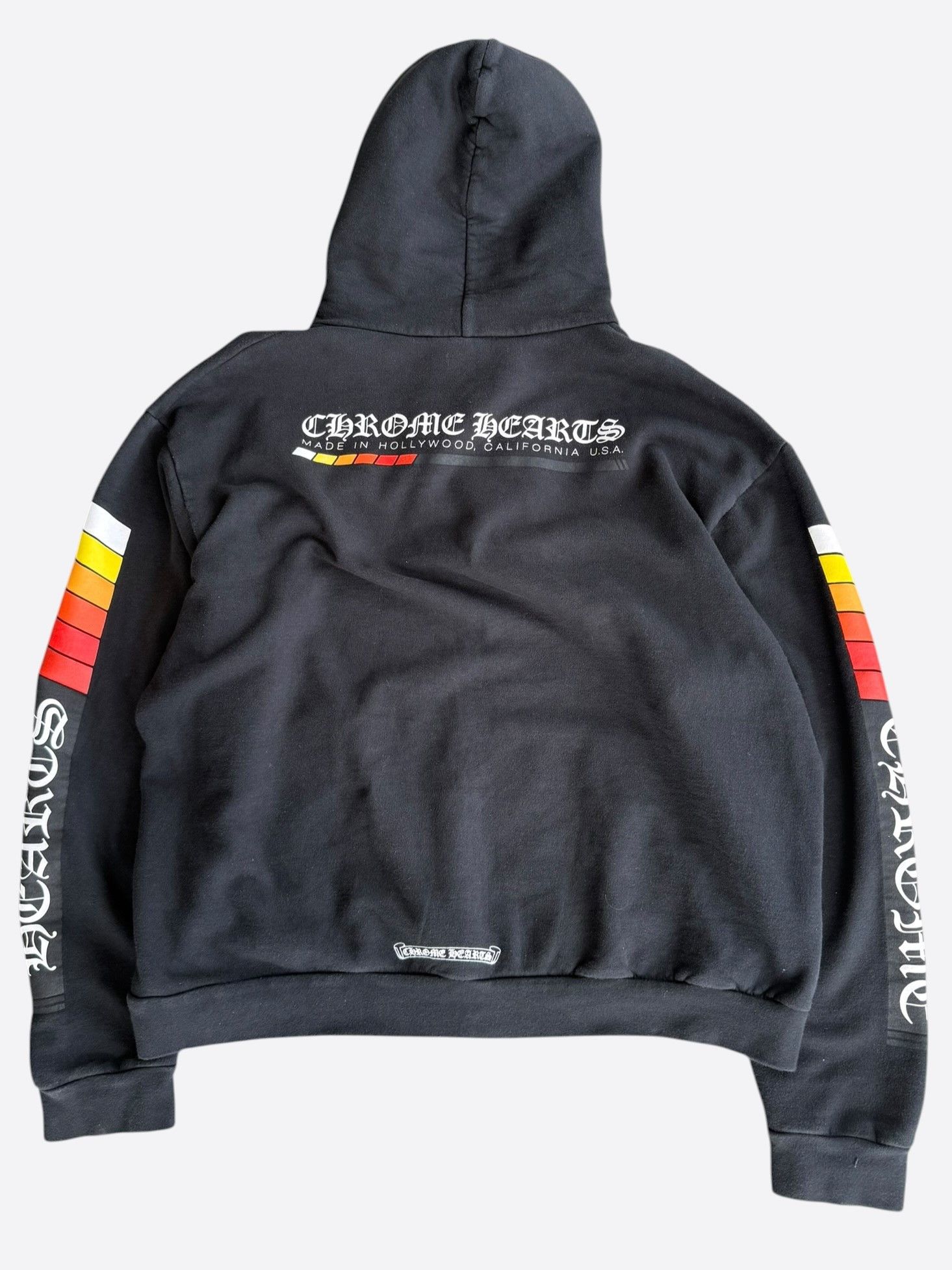 Chrome Hearts Chrome Hearts Black Racing Stripes Hoodie Size US L / EU 52-54 / 3 - 2 Thumbnail