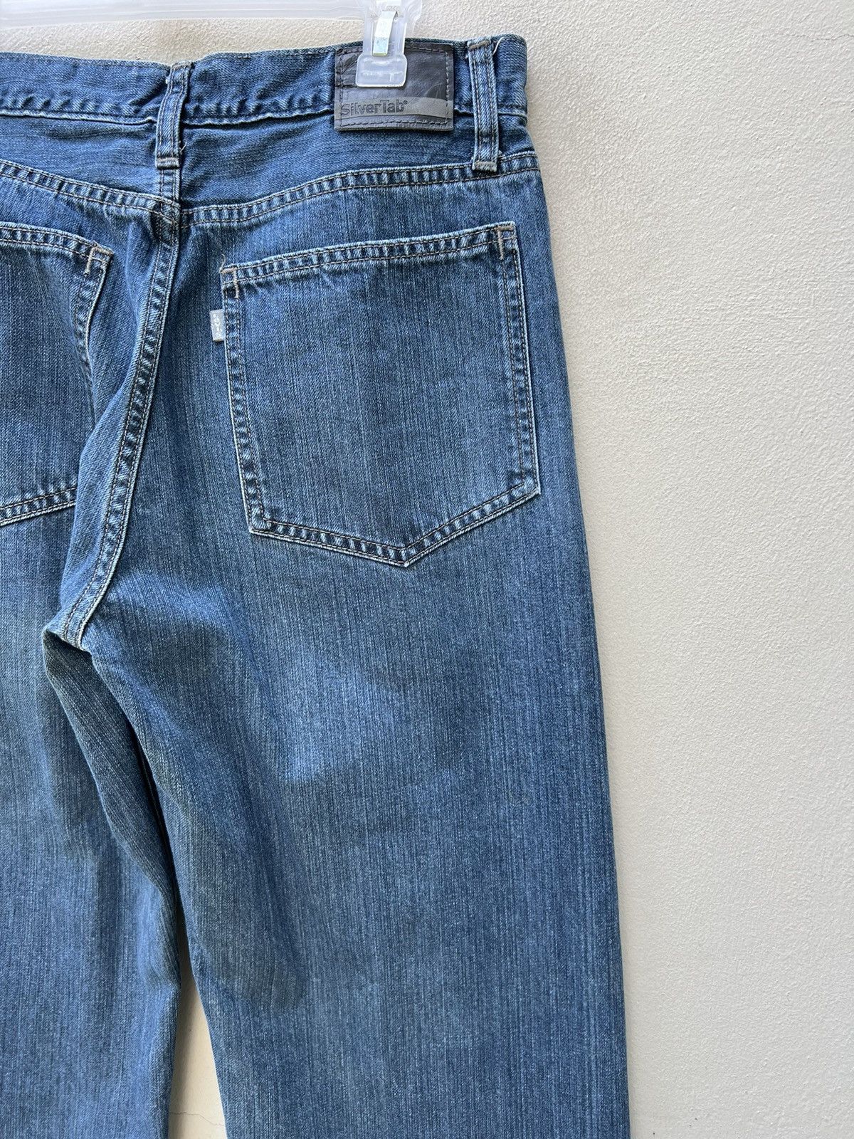 Levi's Vintage 2000s Levi’s Silvertab Denim Low + Loose Jeans Size US 30 / EU 46 - 17 Thumbnail