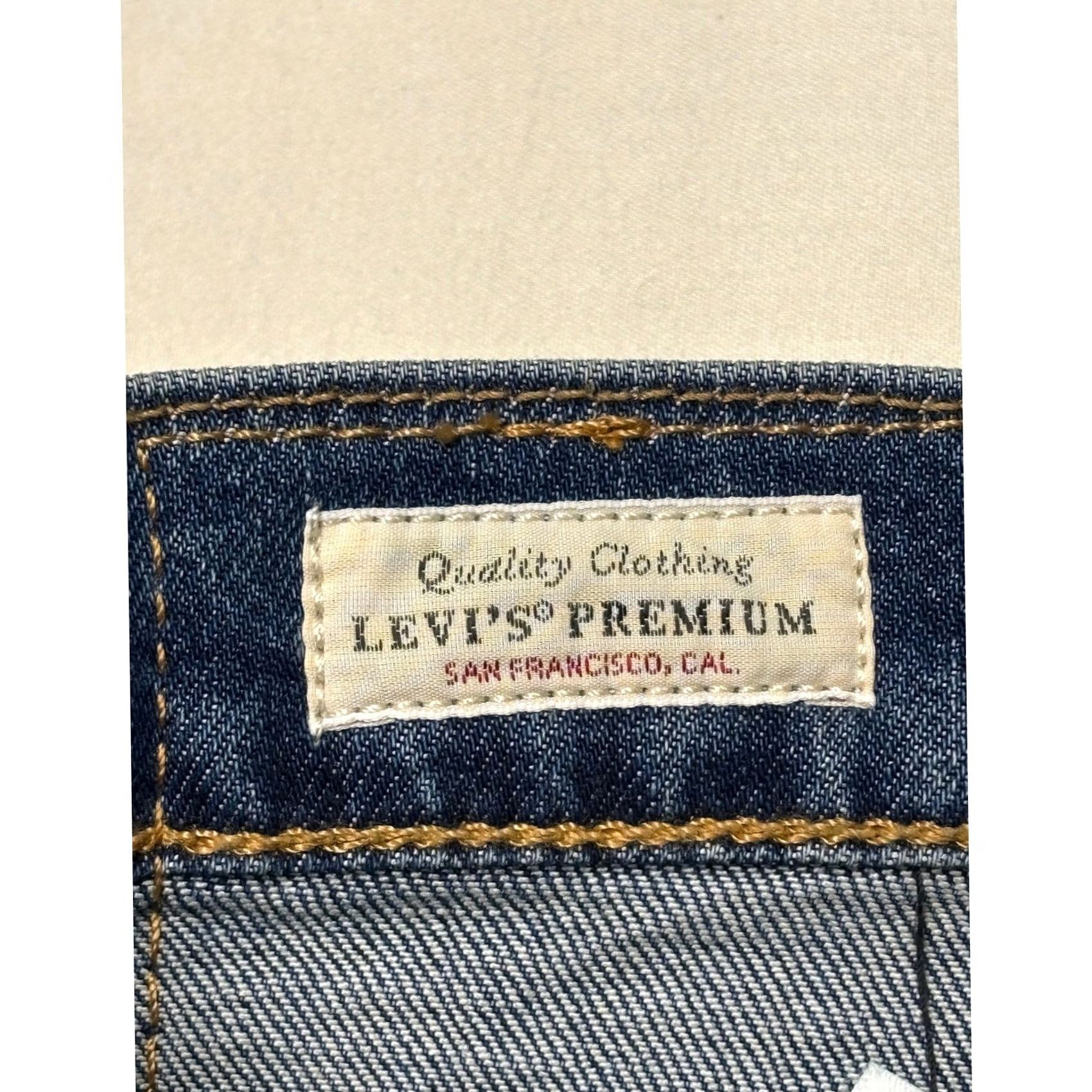 Levi's Levi's Premium 541 Jeans Straight Medium Wash Blue 40x30 Mens Big & Tall Regular Stretch Denim 5-Pocket Logo 40 in Waist Size US 40 / EU 56 - 3 Thumbnail