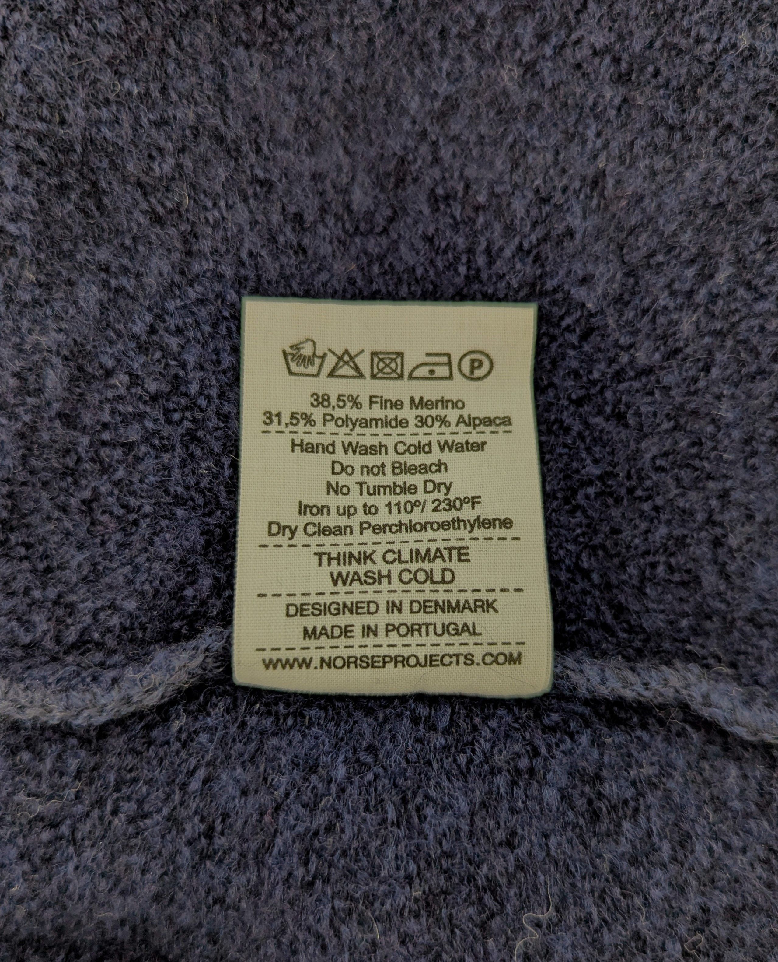 Norse Projects Birnir Pairisle Size US M / EU 48-50 / 2 - 7 Thumbnail