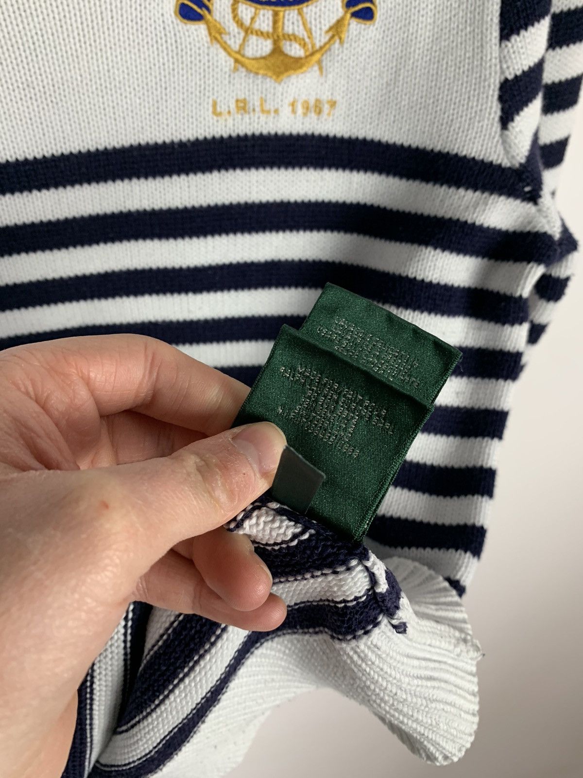 Lauren Ralph Lauren Lauren Jeans Company Ralph Lauren Knit Striped Sweater Sz M Size M / US 6-8 / IT 42-44 - 11 Thumbnail