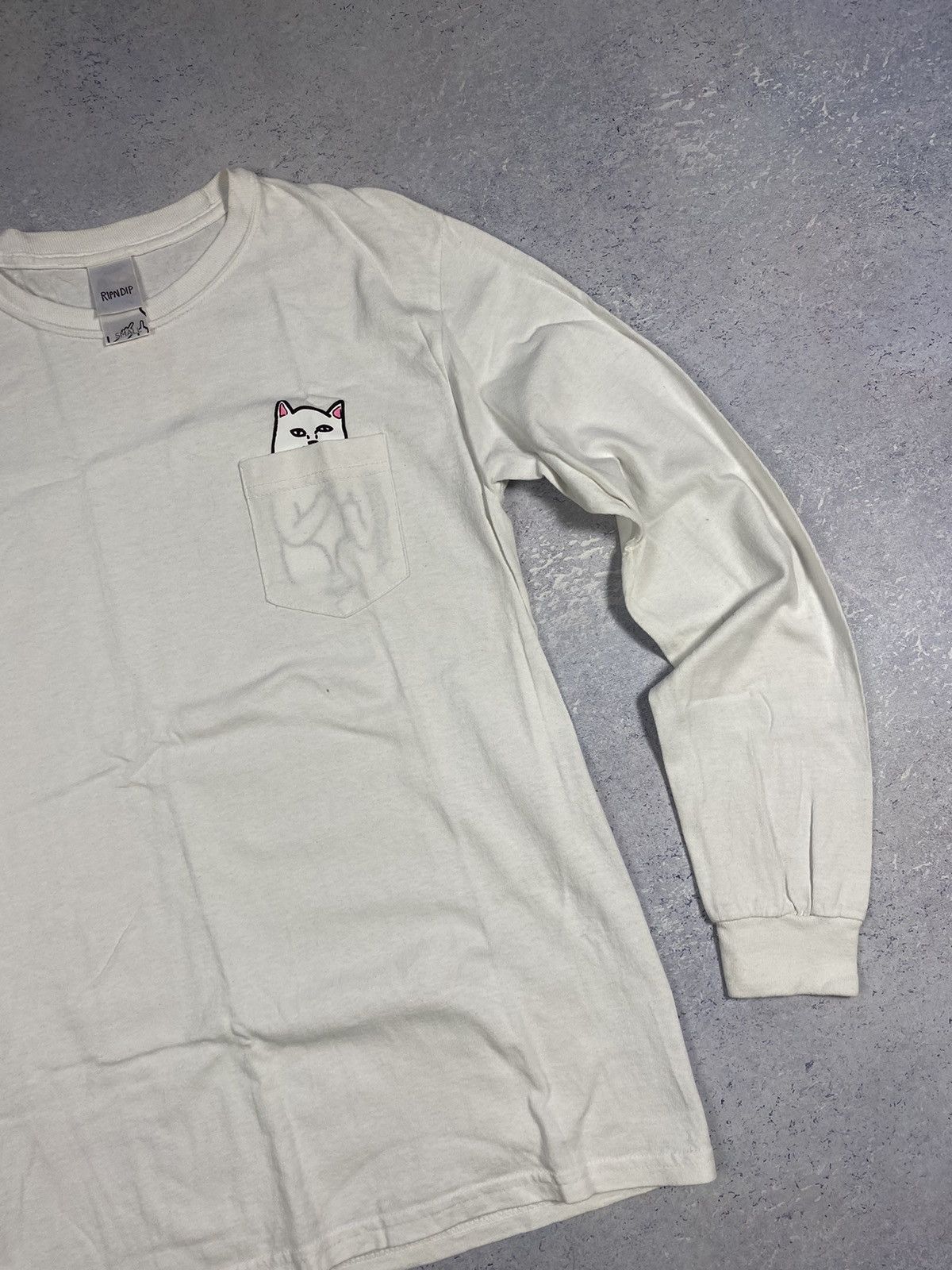 RIPNDIP Rip n Dip Men’s White T-shirt With Mini Logo Size Small Size US S / EU 44-46 / 1 - 6 Thumbnail