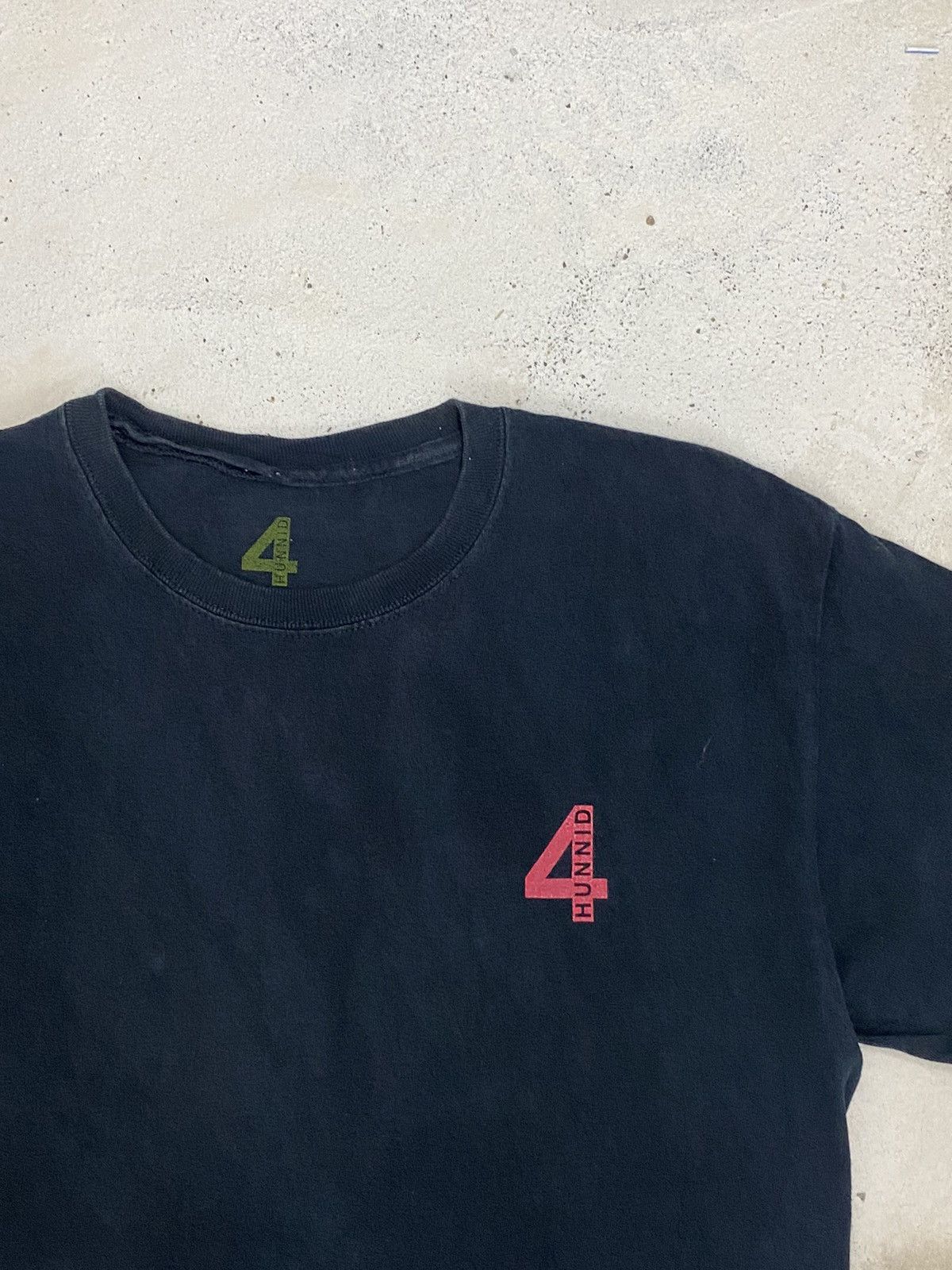 4HUNNID × Rap Tees 4 Hunnid Worn by Rapper YG Poem Good Sex No Stress Faded Size US M / EU 48-50 / 2 - 6 Thumbnail