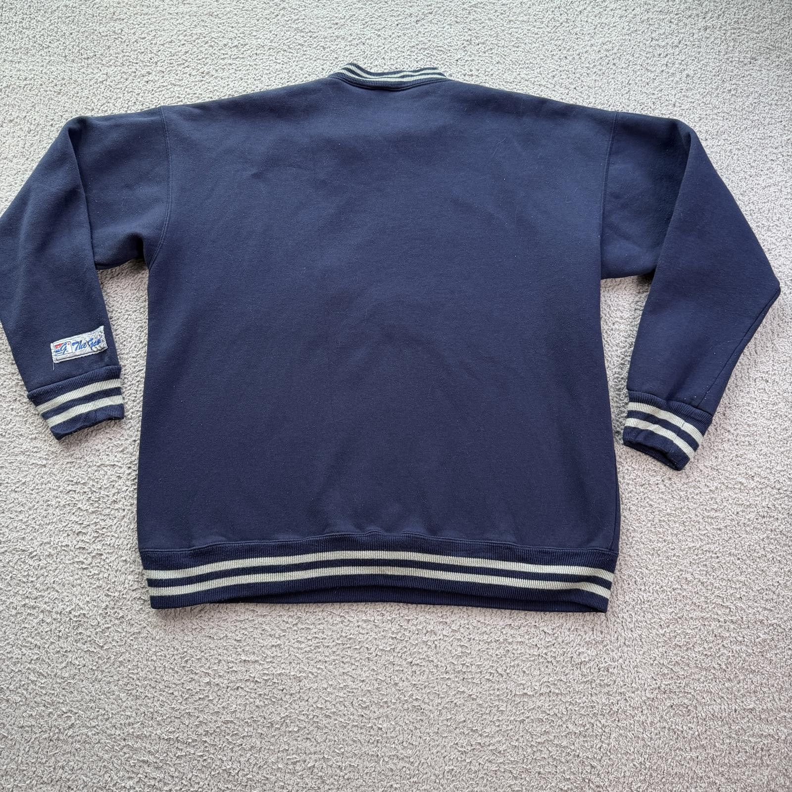 The Game Vintage 90s Dallas Cowboys Crewneck Sweatshirt Navy L Size US L / EU 52-54 / 3 - 2 Thumbnail