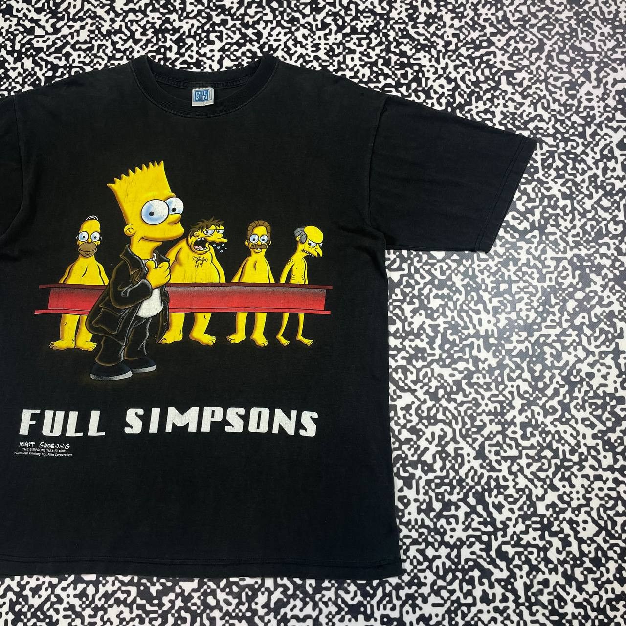 Cartoon Network Vintage 1998 Simspons Humor Cartoon Faded T-shirt 90s Size US L / EU 52-54 / 3 - 3 Thumbnail
