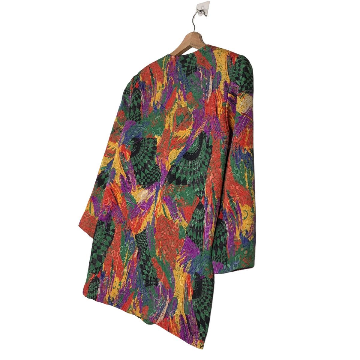 Japanese Brand VINTAGE COLOURFULL JACKET ART DESIGN TOPTOPOLO ISSEY MIYAKE Size US M / EU 48-50 / 2 - 10 Thumbnail