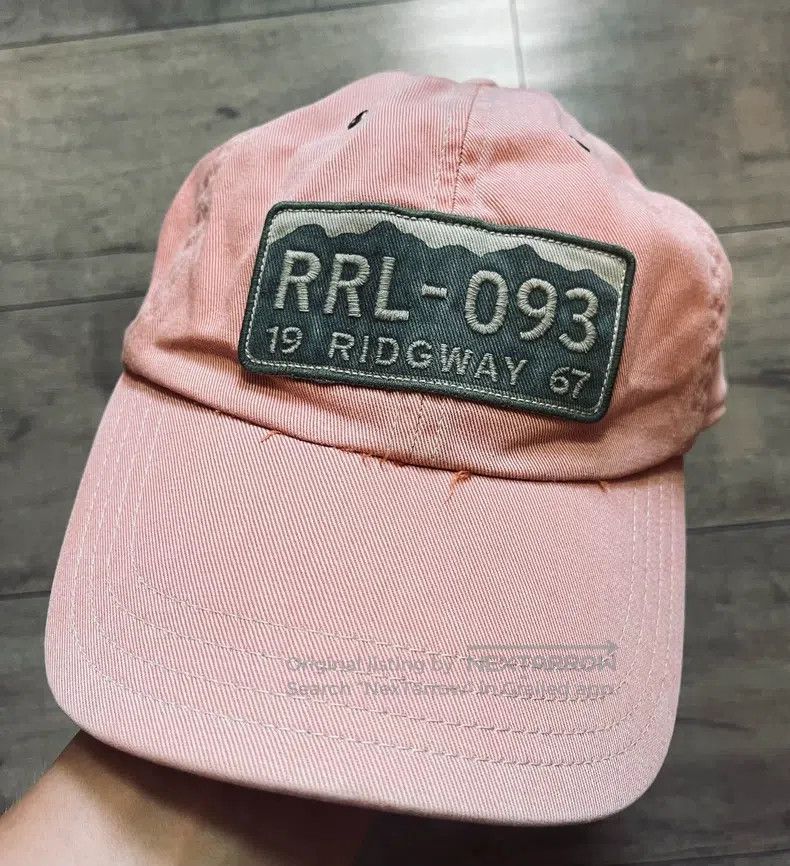 RRL Ralph Lauren RRL Ralph Lauren Watermelon Red Exclusive Baseball Hat Size ONE SIZE - 1 Thumbnail