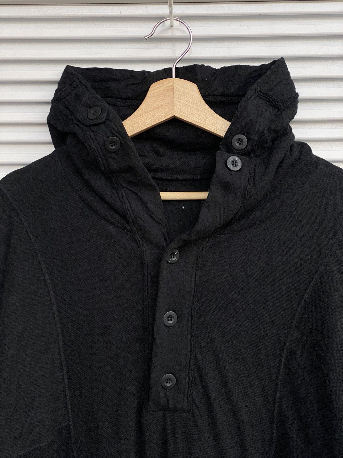 Final Home × Issey Miyake × Japanese Brand Vintage Final Home Issey Miyake Button Hoodies Size US M / EU 48-50 / 2 - 4 Thumbnail