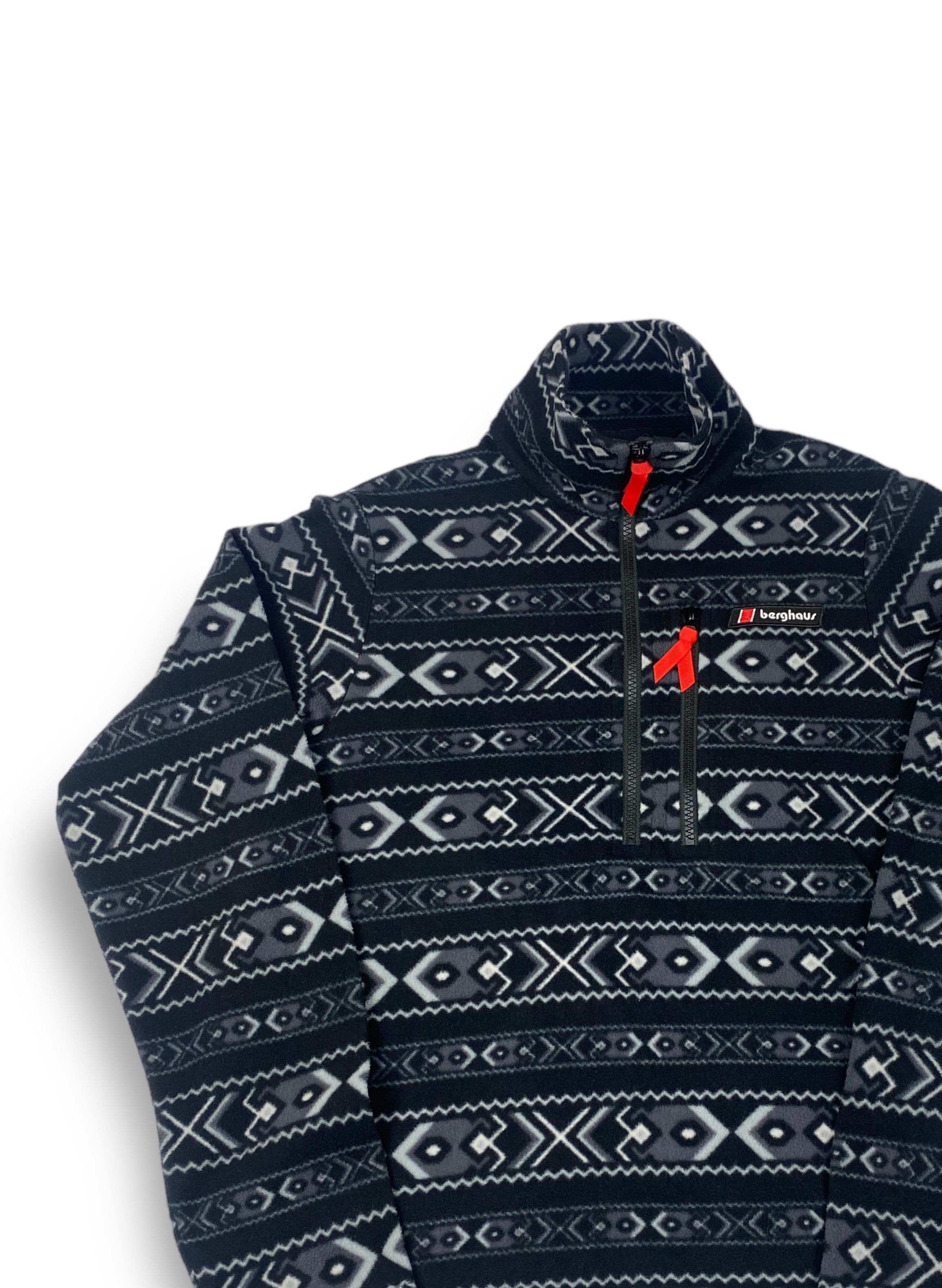 Berghaus Vintage BERGHAUS Crazy Print Fleece Hiking Y2k M580 Size US S / EU 44-46 / 1 - 3 Thumbnail