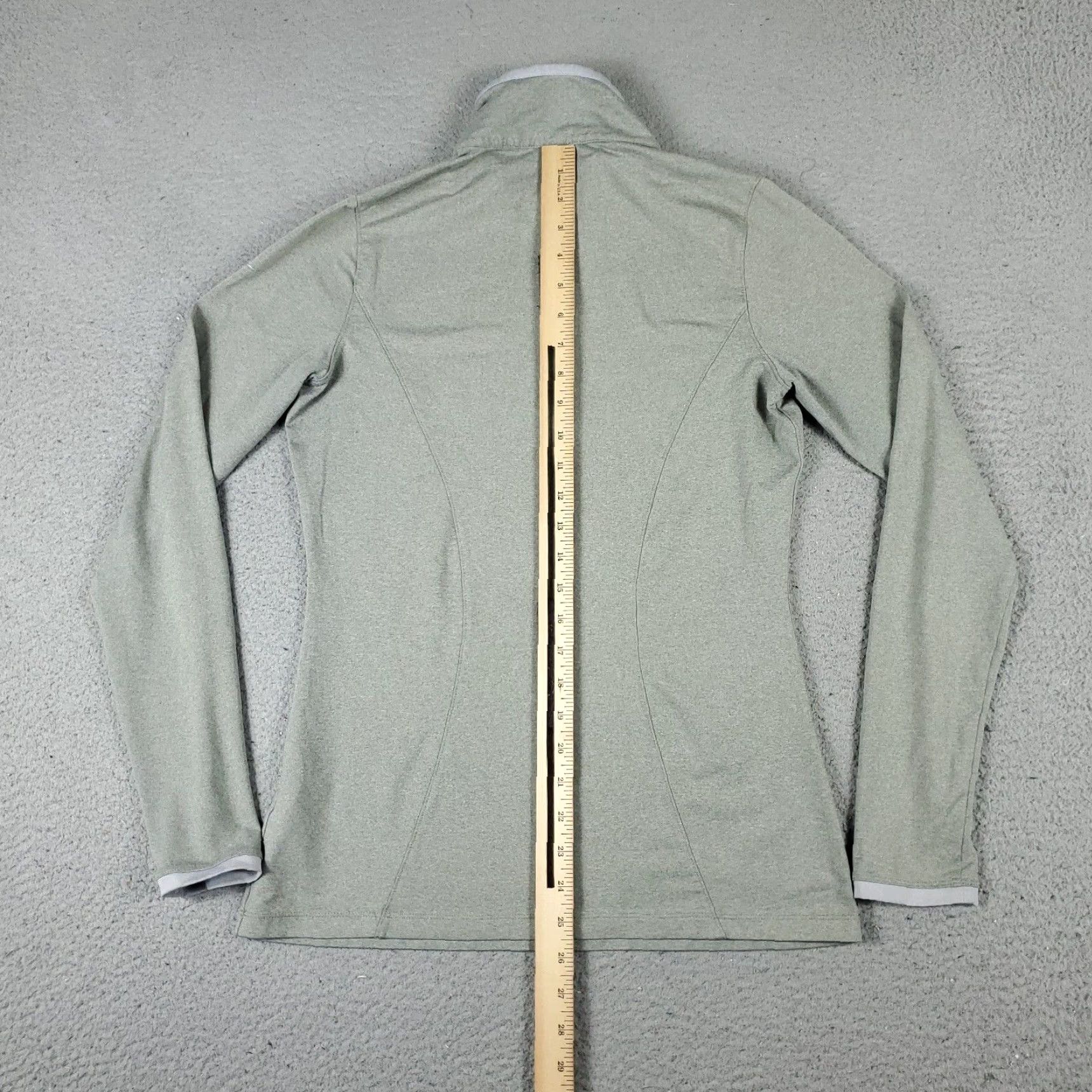 Nike Nike Sweater Women Medium Gray Dri-Fit 1/4 Zip Up Pullover Sweatshirt Size M / US 6-8 / IT 42-44 - 6 Thumbnail