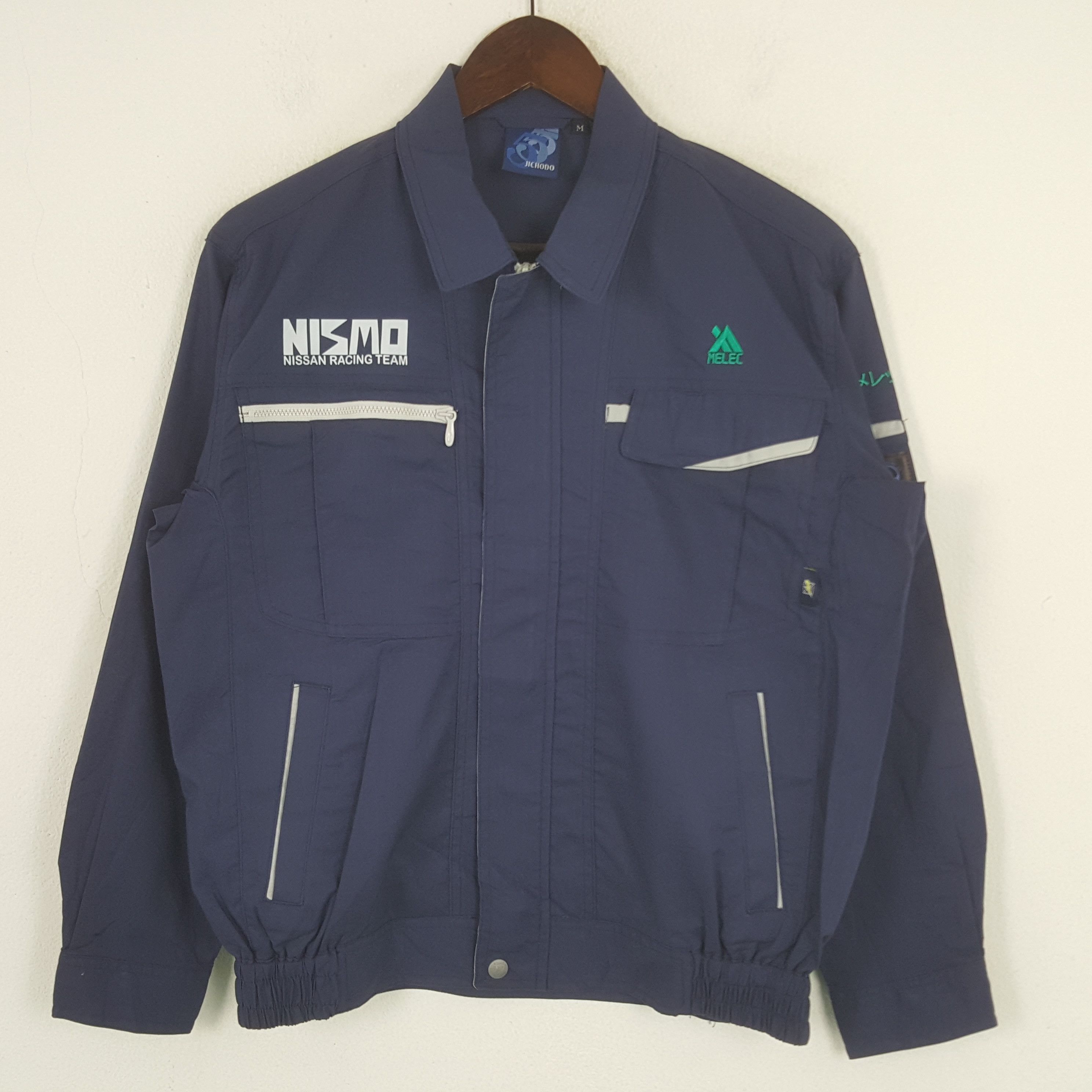 Japanese Brand × Vintage Vintage NISMO Nissan Racing Team Custom Sport Jacket Size US M / EU 48-50 / 2 - 3 Thumbnail