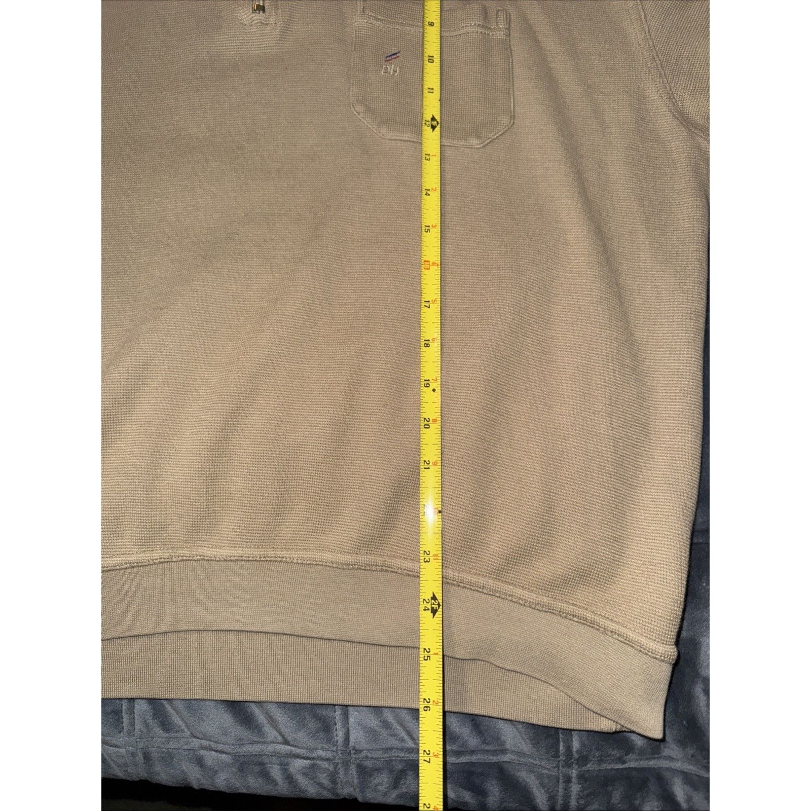 Daniel Hechter Daniel Hechter Paris Men’s Size M Beige Micro Knit Preppy Size US M / EU 48-50 / 2 - 8 Thumbnail