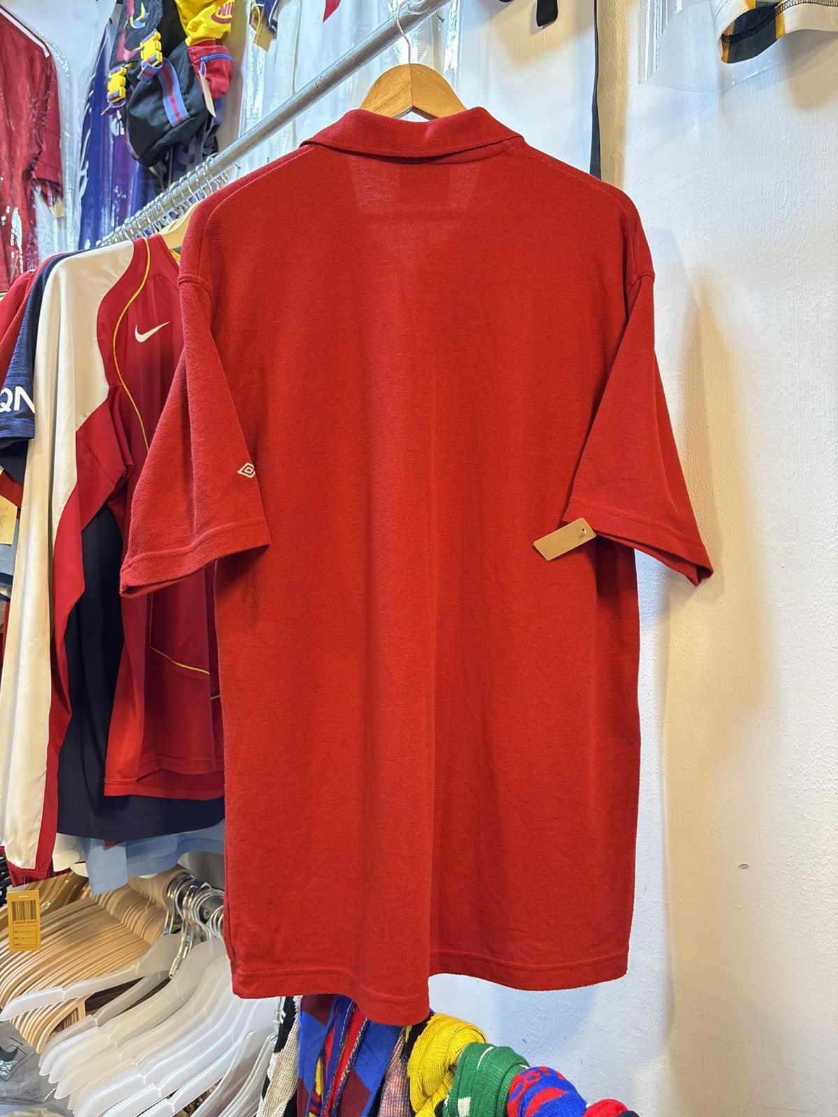 Umbro Vintage 90s Manchester United Polo Shirt Size US XL / EU 56 / 4 - 4 Thumbnail