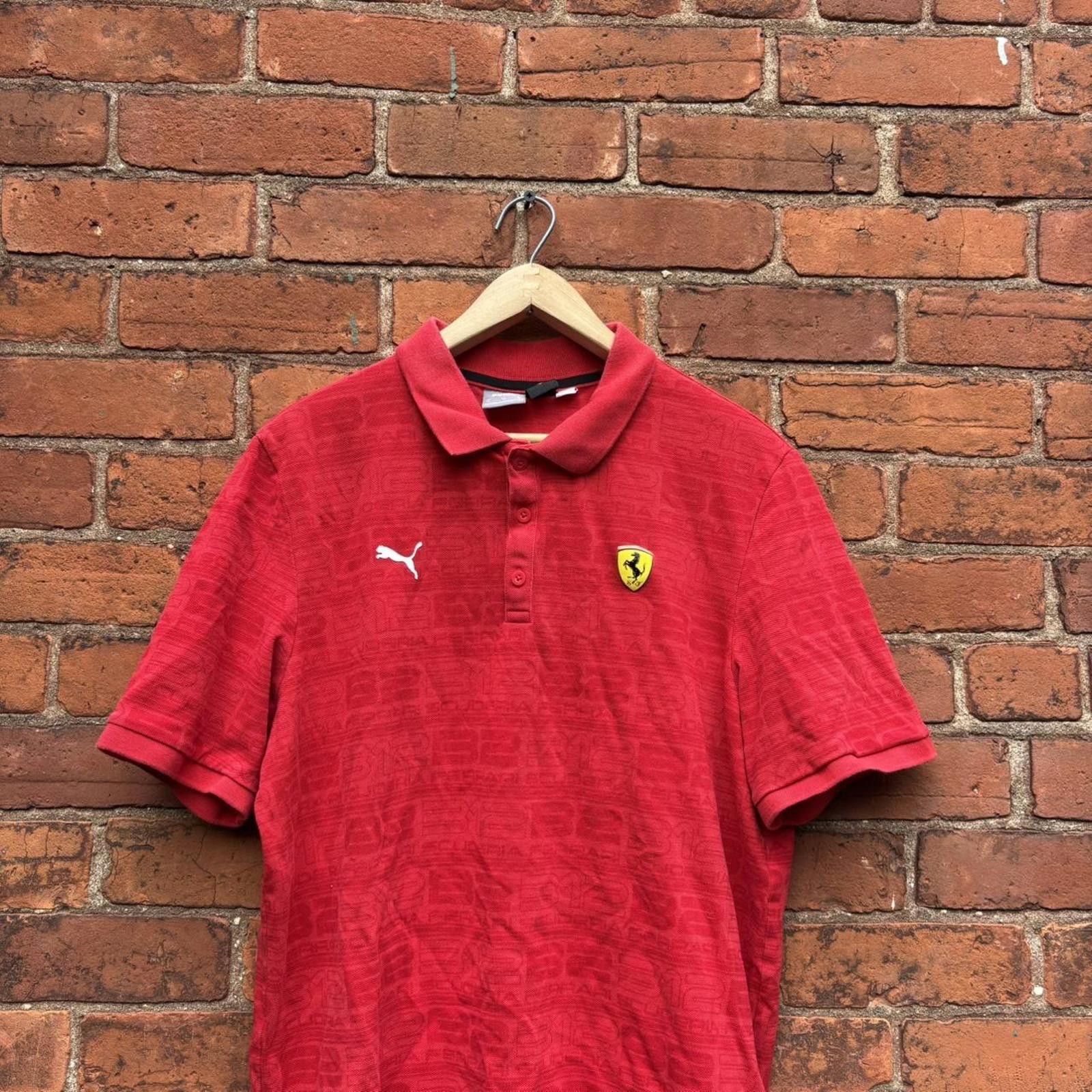 Puma Ferrari puma polo shirt 00s XL Size US XL / EU 56 / 4 - 3 Thumbnail