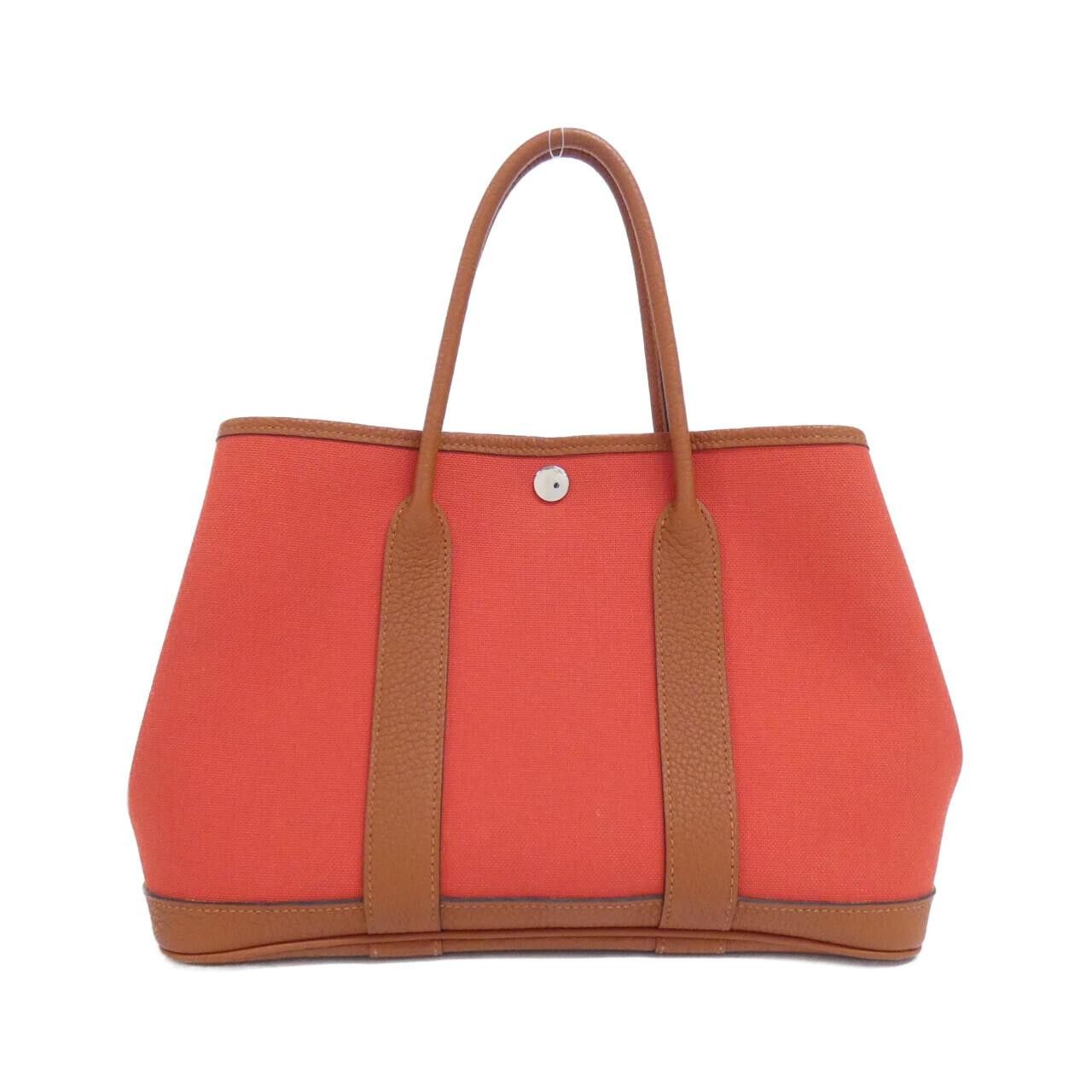 Hermes Hermes Hermès Garden Party30 Toile Militaire Negonda Bag Textile Tote Bag C DUTY FREE for USA Size ONE SIZE - 1 Thumbnail