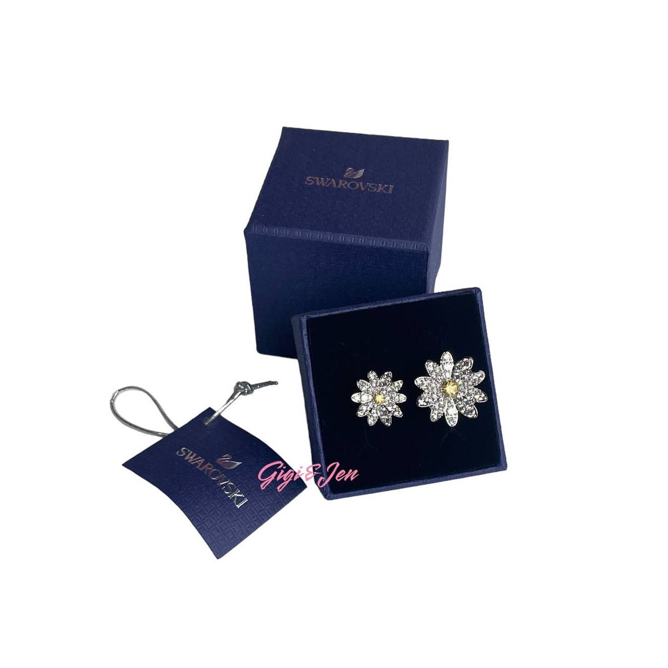 Swarovski Swarovski Eternal Flower open ring Mixed metal finish 50/ 5 Size ONE SIZE - 1 Thumbnail