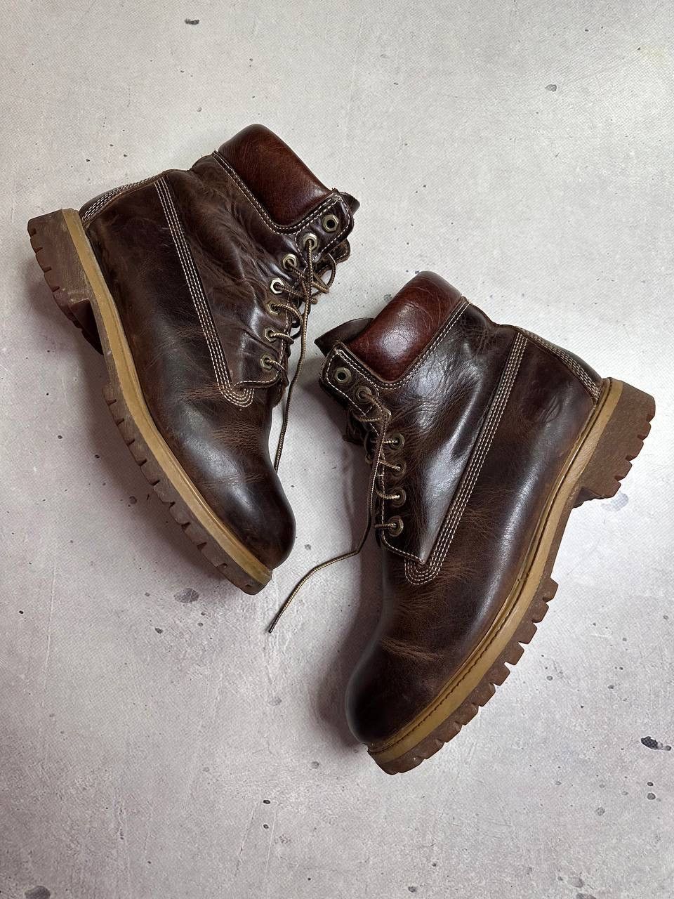 Timberland Timberland Premium 6-Inch Vintage Boots Brown Leather Size 9 Size US 9 / EU 42 - 6 Thumbnail