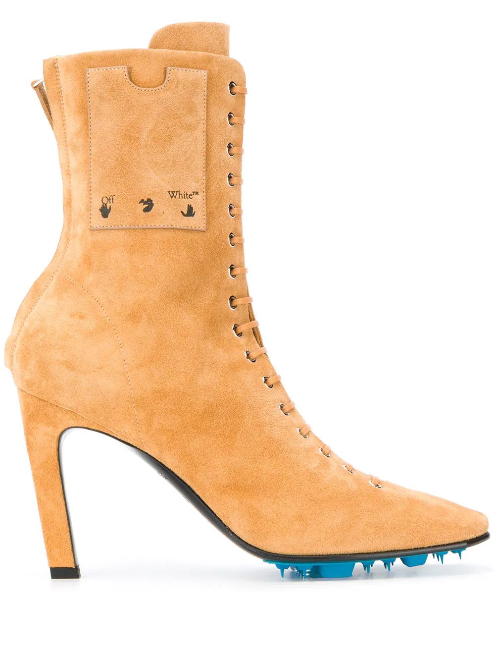o1y1225 Leather Ankle Boots in Camel