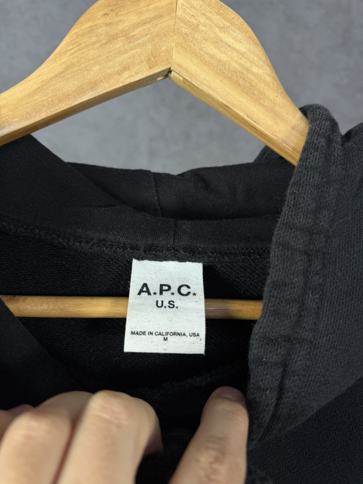 A.P.C. A.P.C luxury designer made in USA hoodie Size US M / EU 48-50 / 2 - 4 Thumbnail