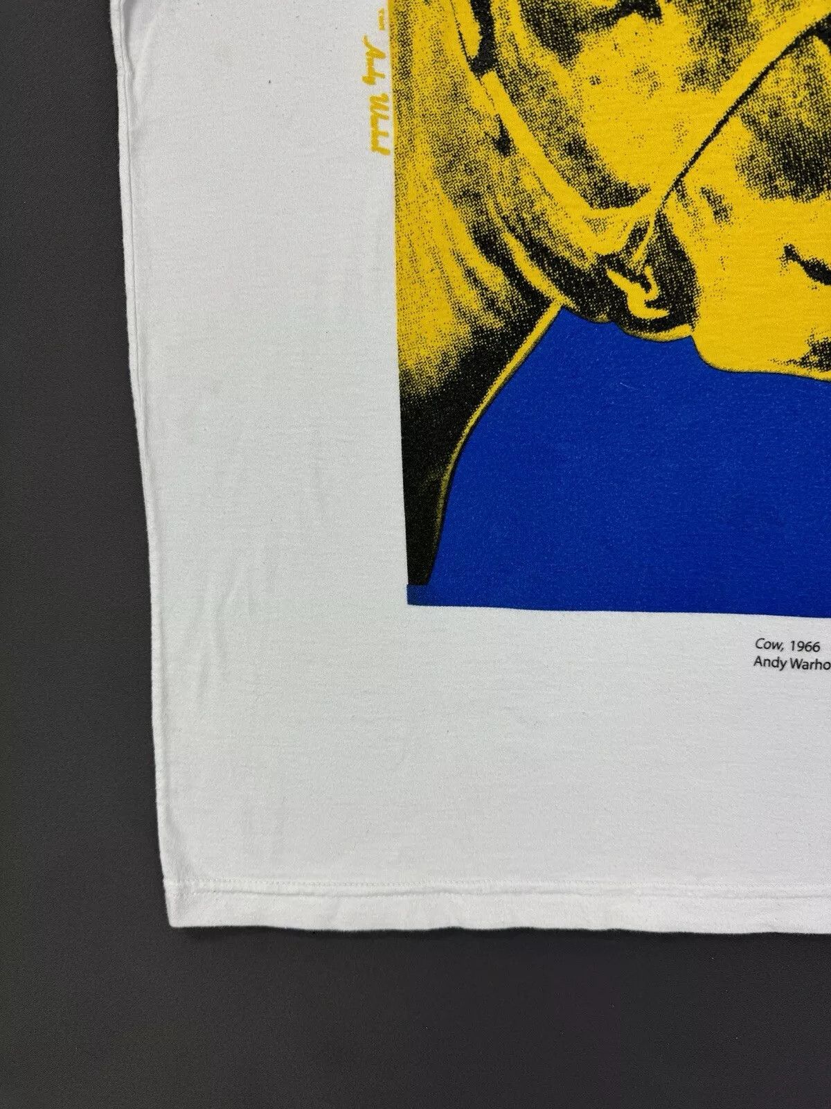Andy Warhol The Andy Warhol Museum Cow Painting Art Promo Rare T-Shirt Size US M / EU 48-50 / 2 - 6 Thumbnail