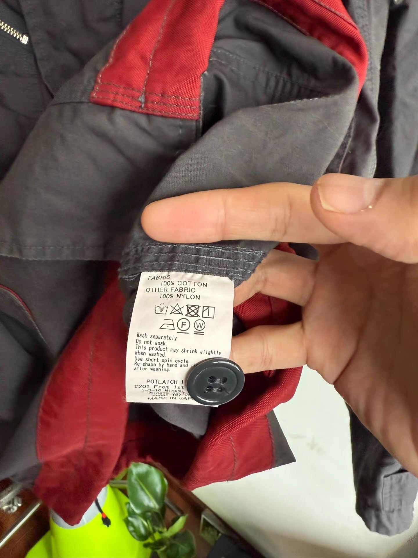 Cav Empt Cav Empt (C.E) 20SS Washed Color Block Jacket Q17 Size US L / EU 52-54 / 3 - 5 Thumbnail