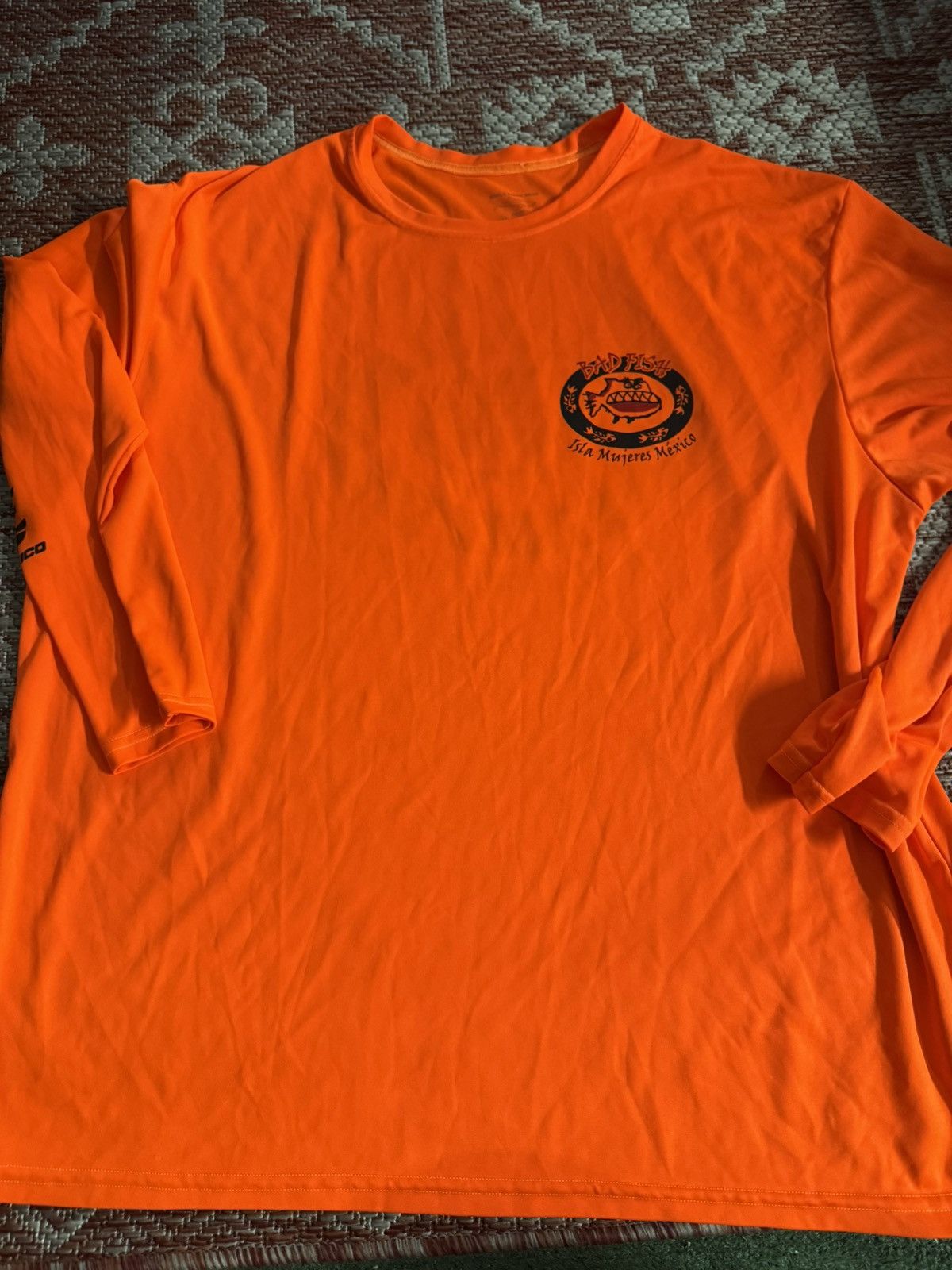 Other Bag Fish Fishing PFG Style Shirt Orange Sz XXL ISLA MUJERES Size US XXL / EU 58 / 5 - 1 Thumbnail