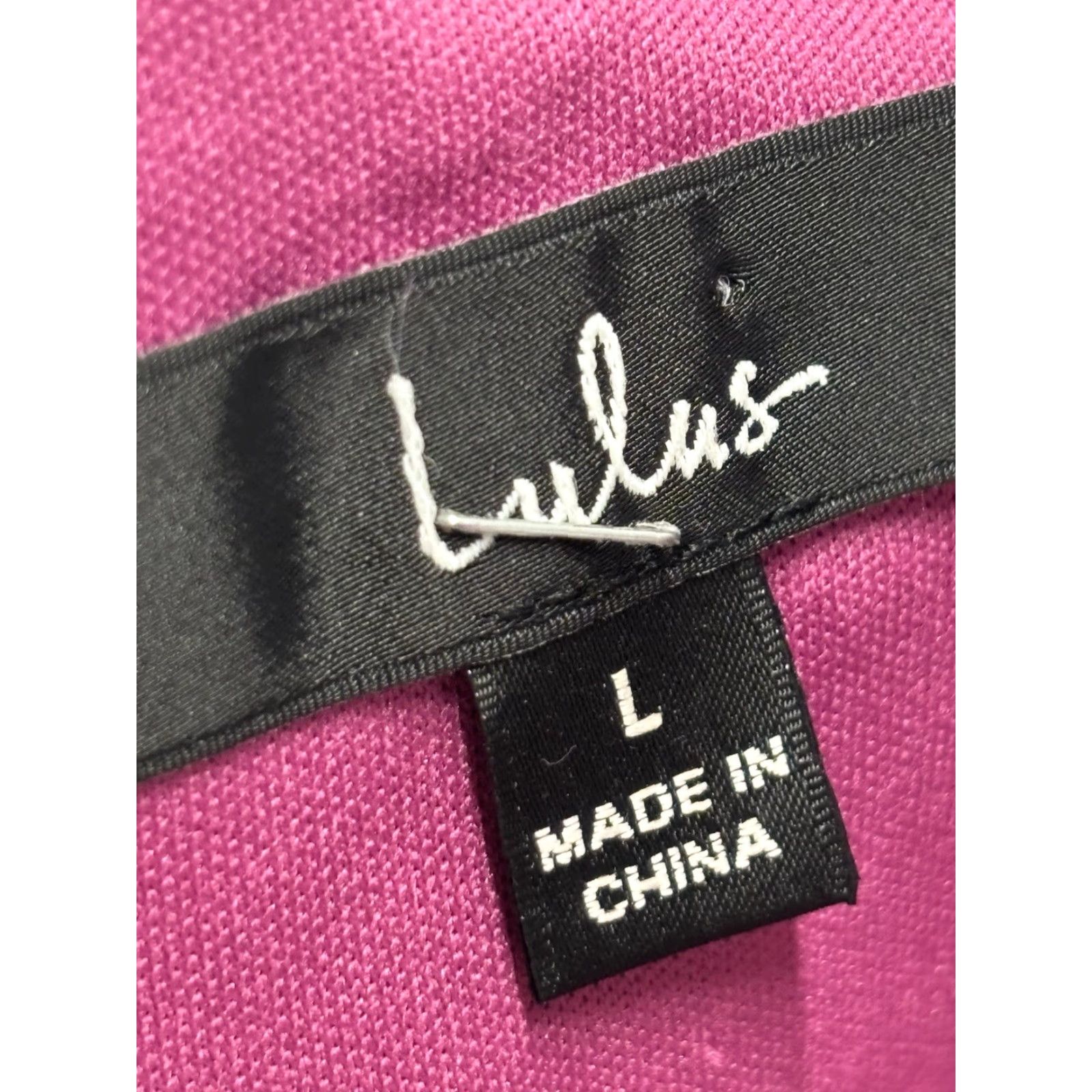 Lulus Lulus Imagine Romance Magenta Floral Print Organza Skater Dress Large NEW! Size L / US 10 / IT 46 - 7 Thumbnail